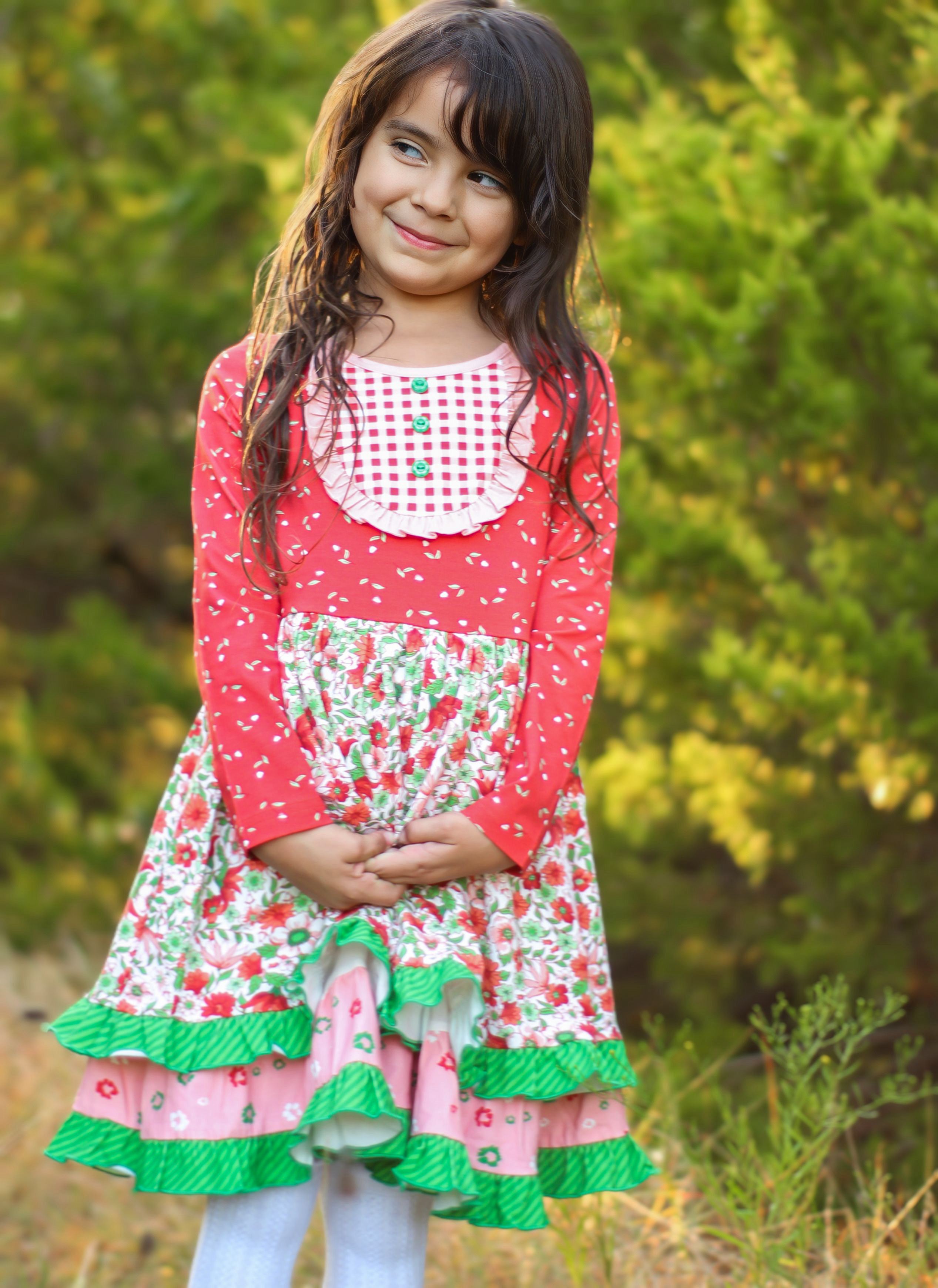 Holiday Heirloom Bib Dress (Pre-Order)