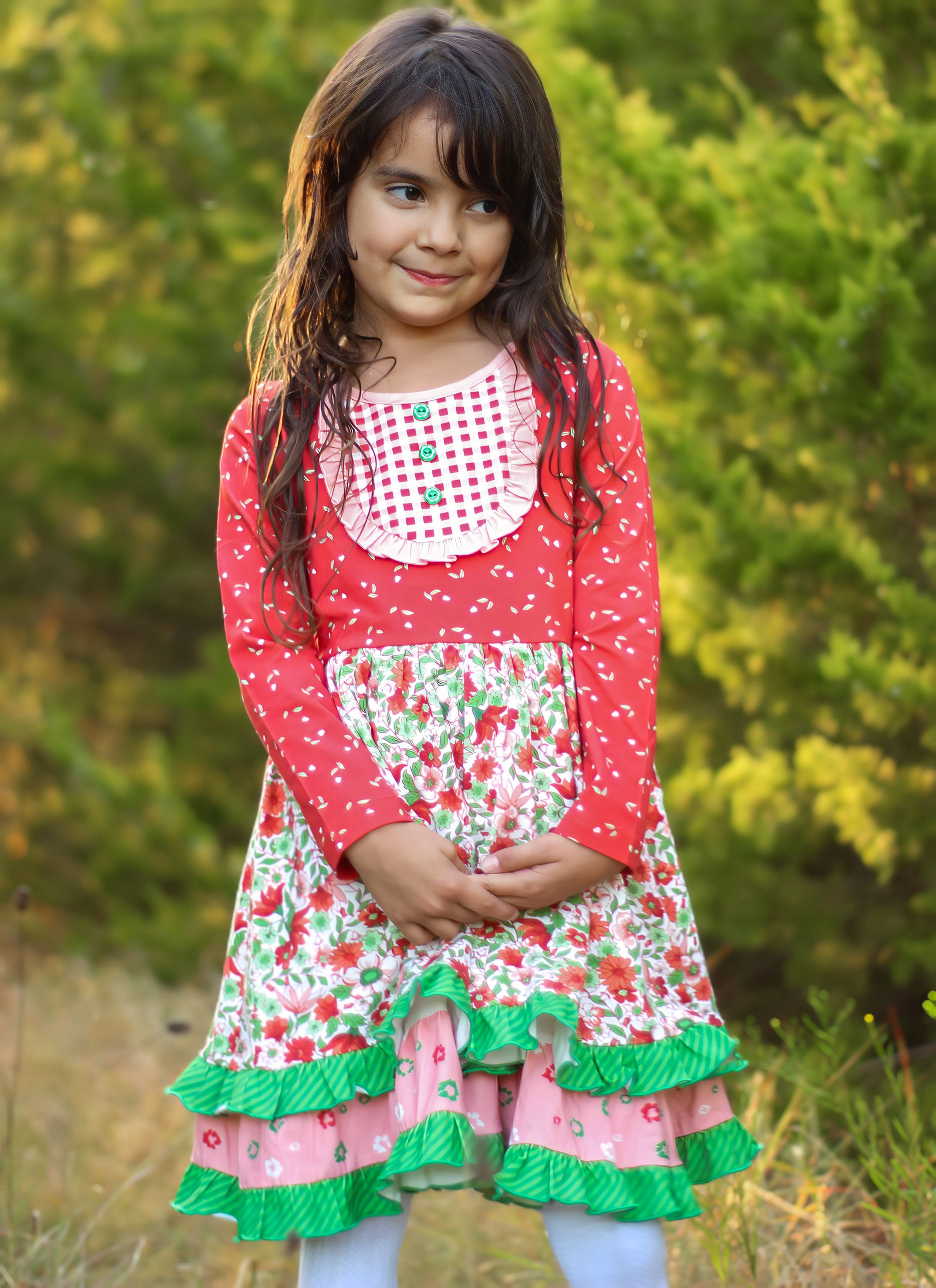 Holiday Heirloom Bib Dress (Pre-Order)