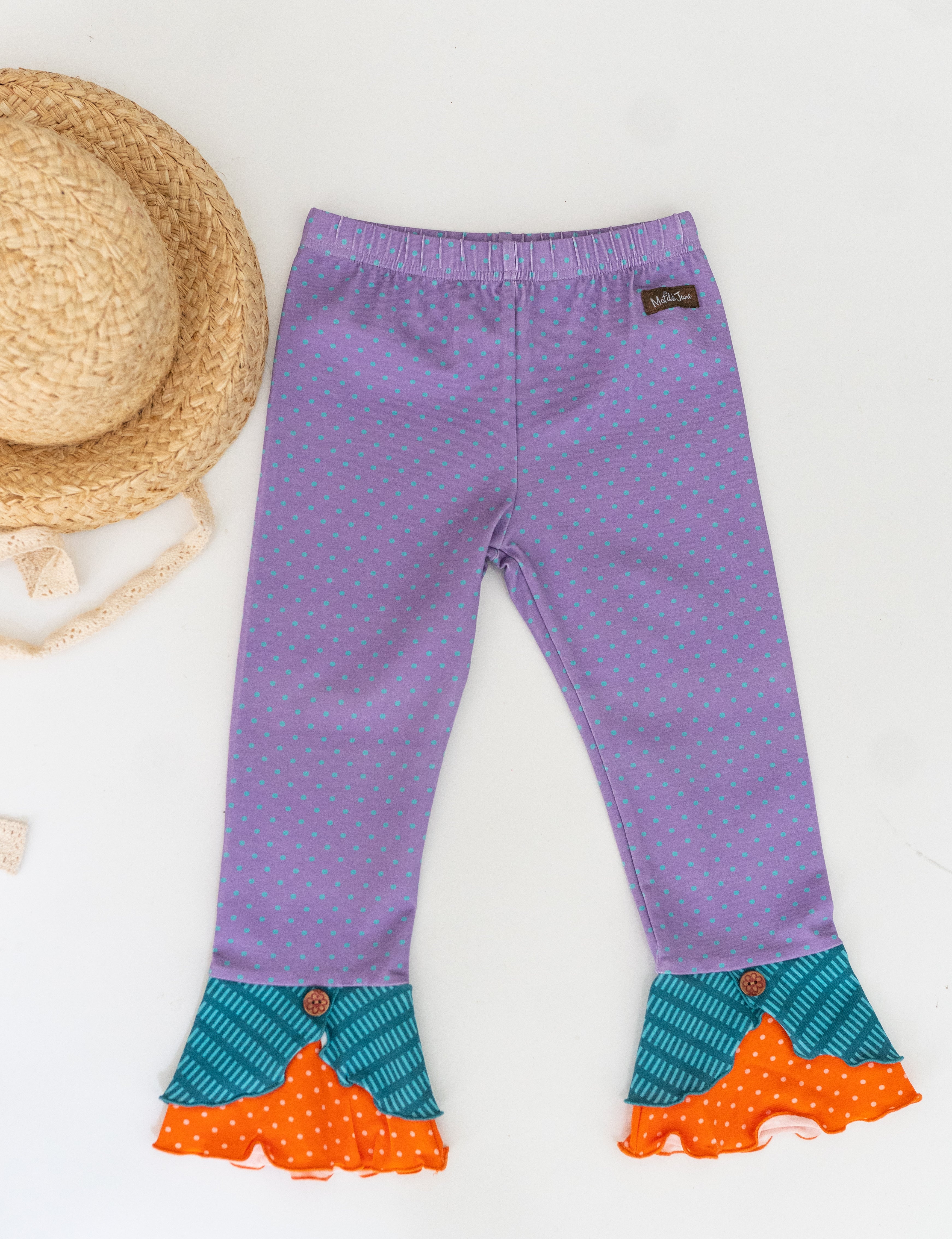 Lavender Fields Scrappy Leggings