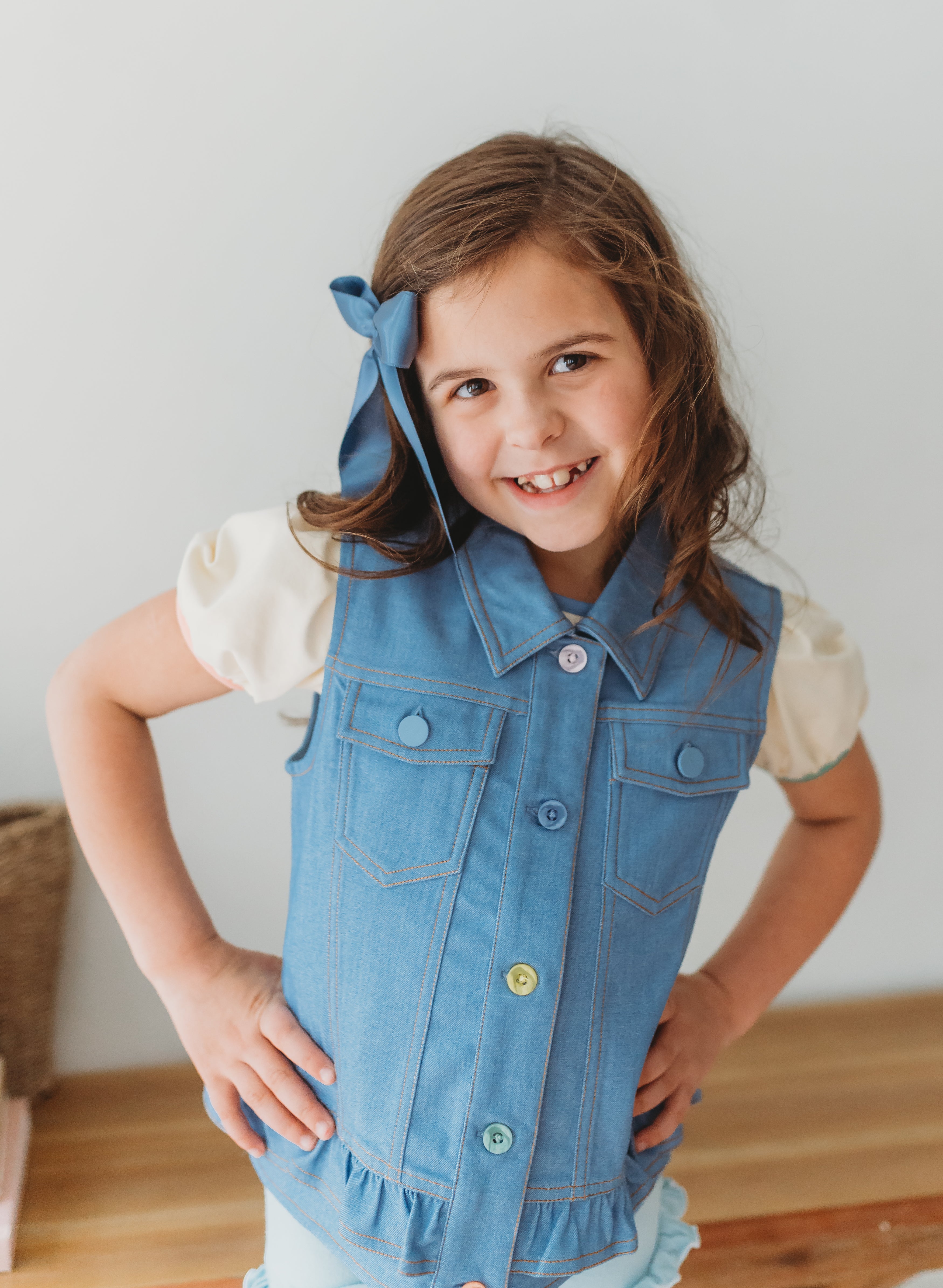 Denim Darling Vest Matilda Jane Clothing