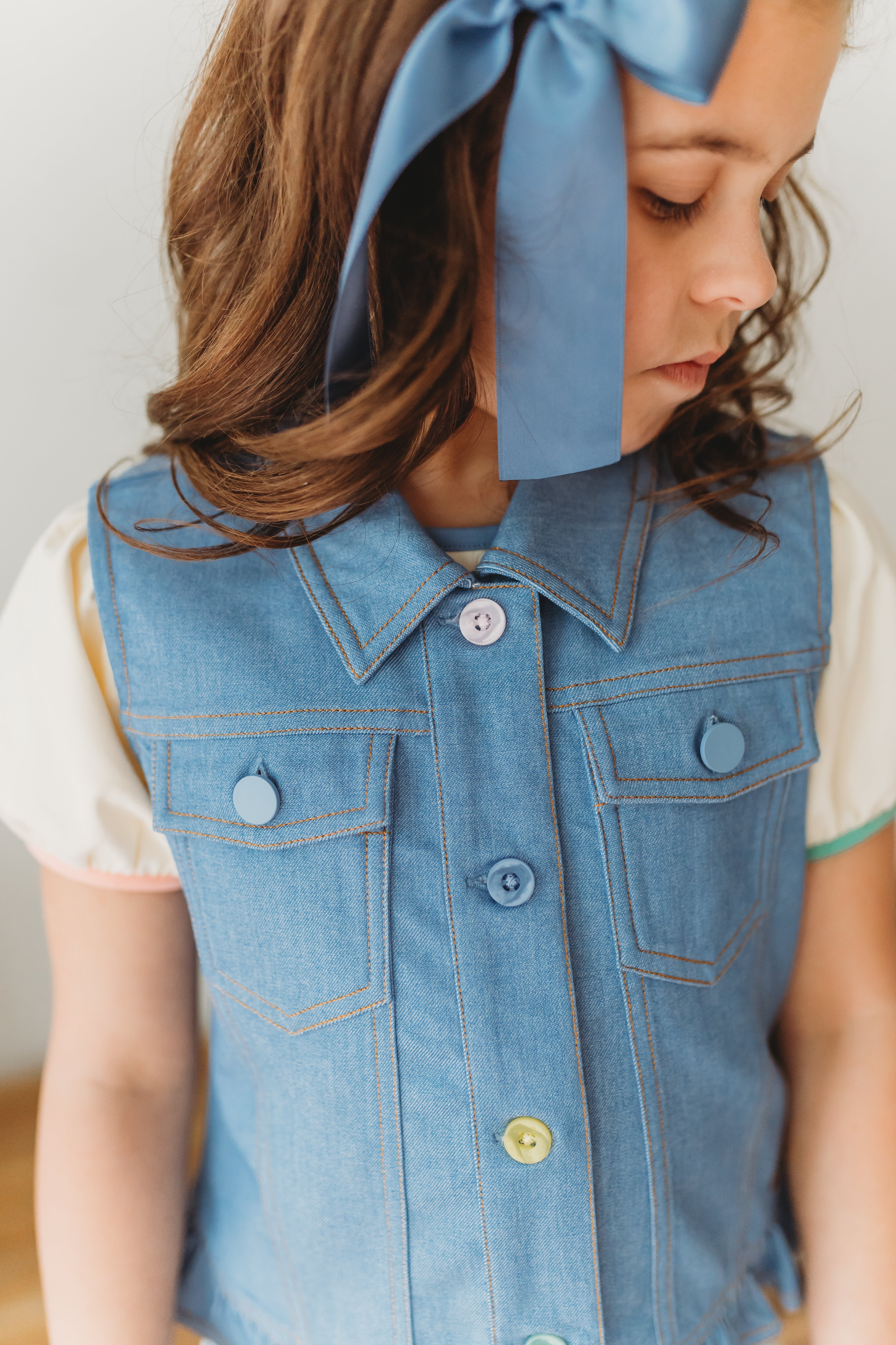 Denim Darling Vest