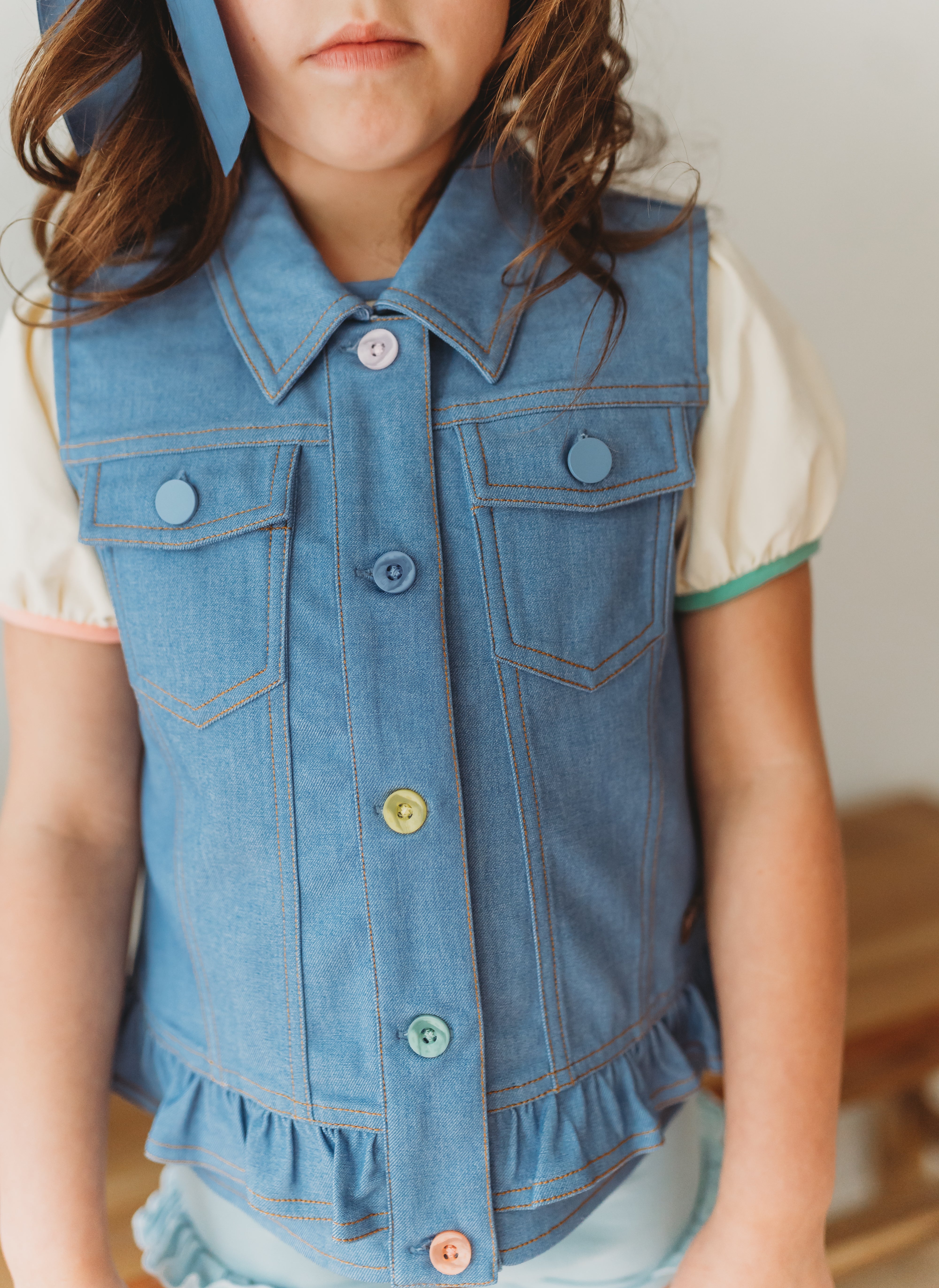 Denim Darling Vest