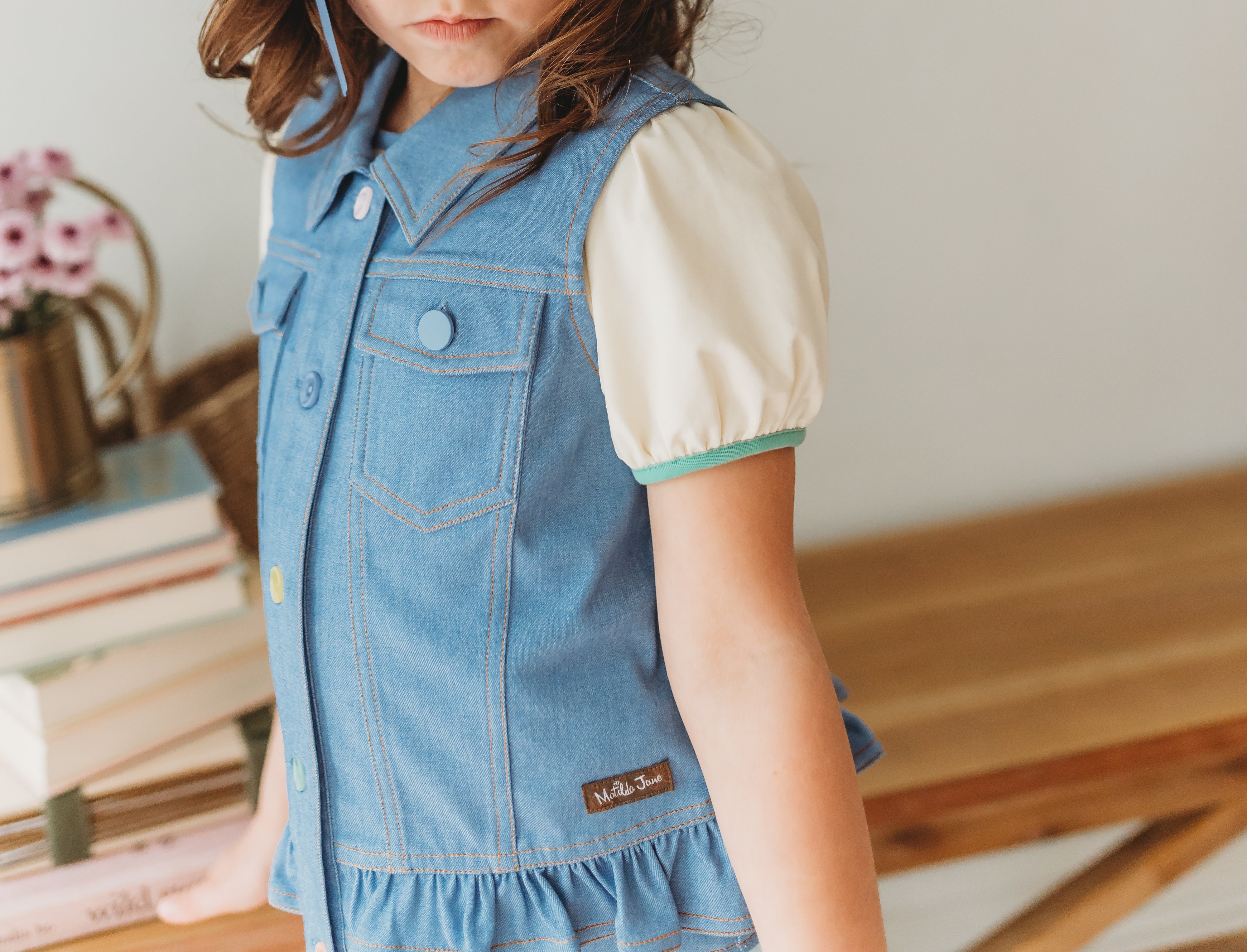 Denim Darling Vest