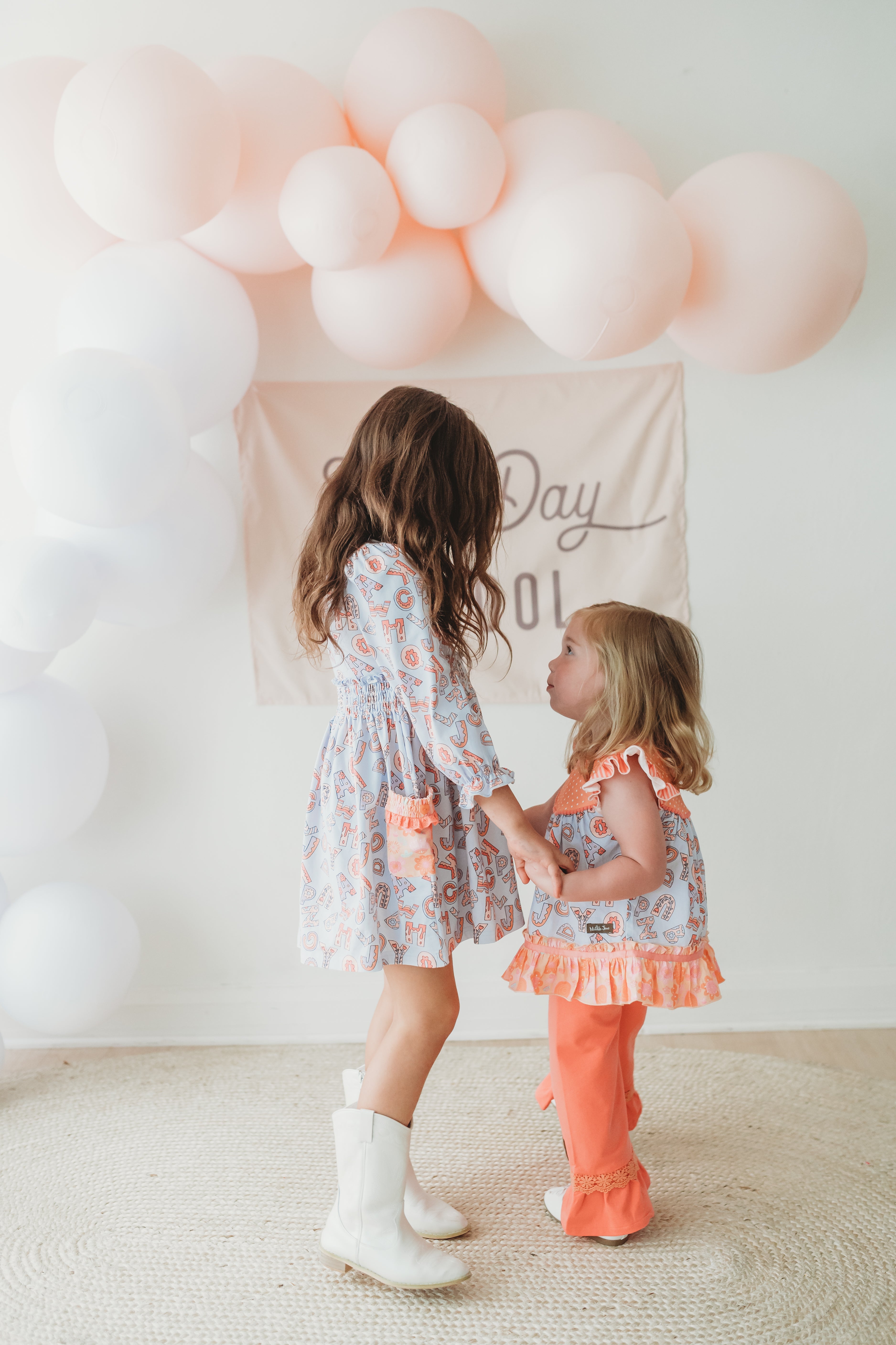 Alphabet Parade Lap Dress (Pre-Order)