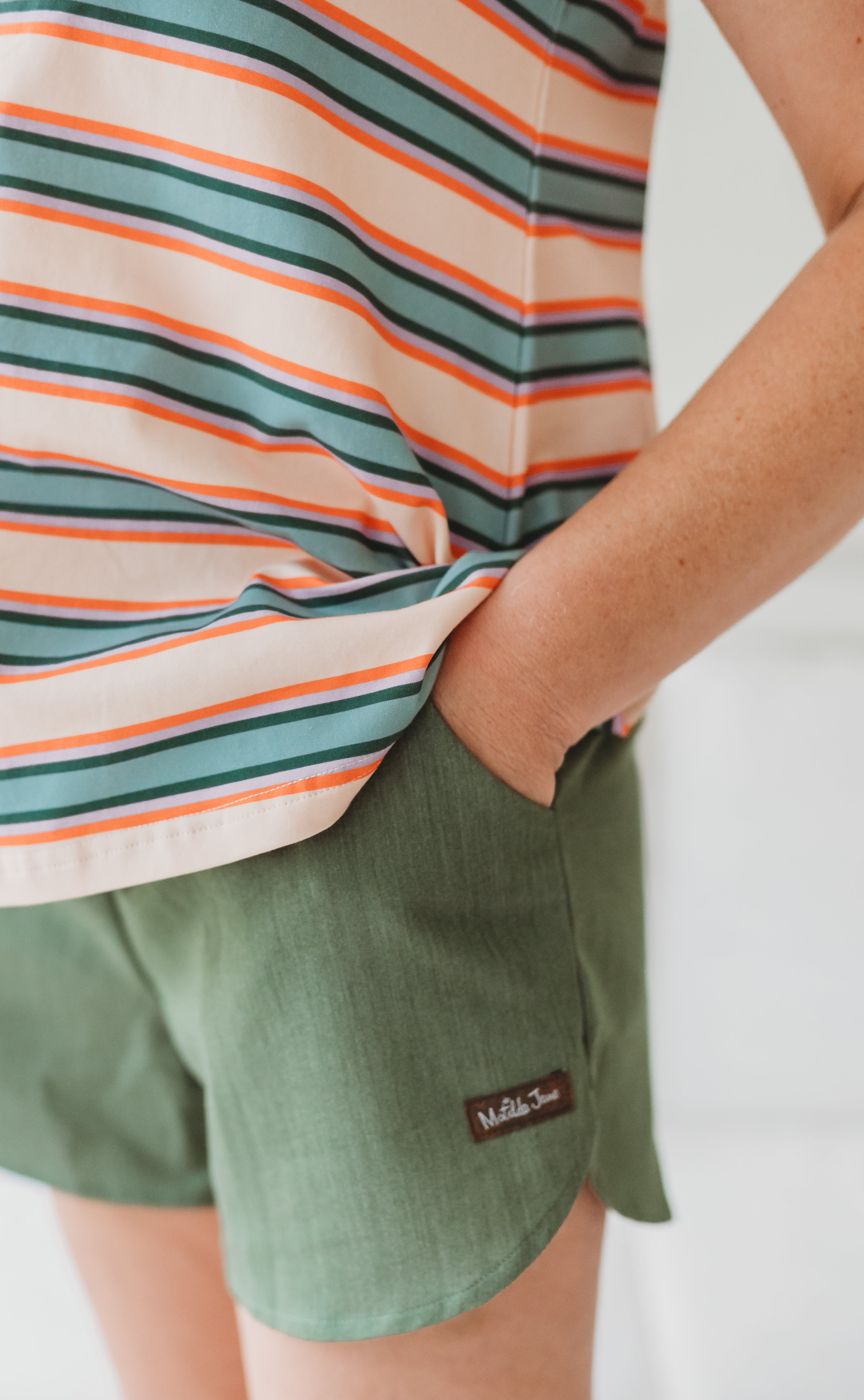 Women's Top | Stripe It Retro (Pre-Order)
