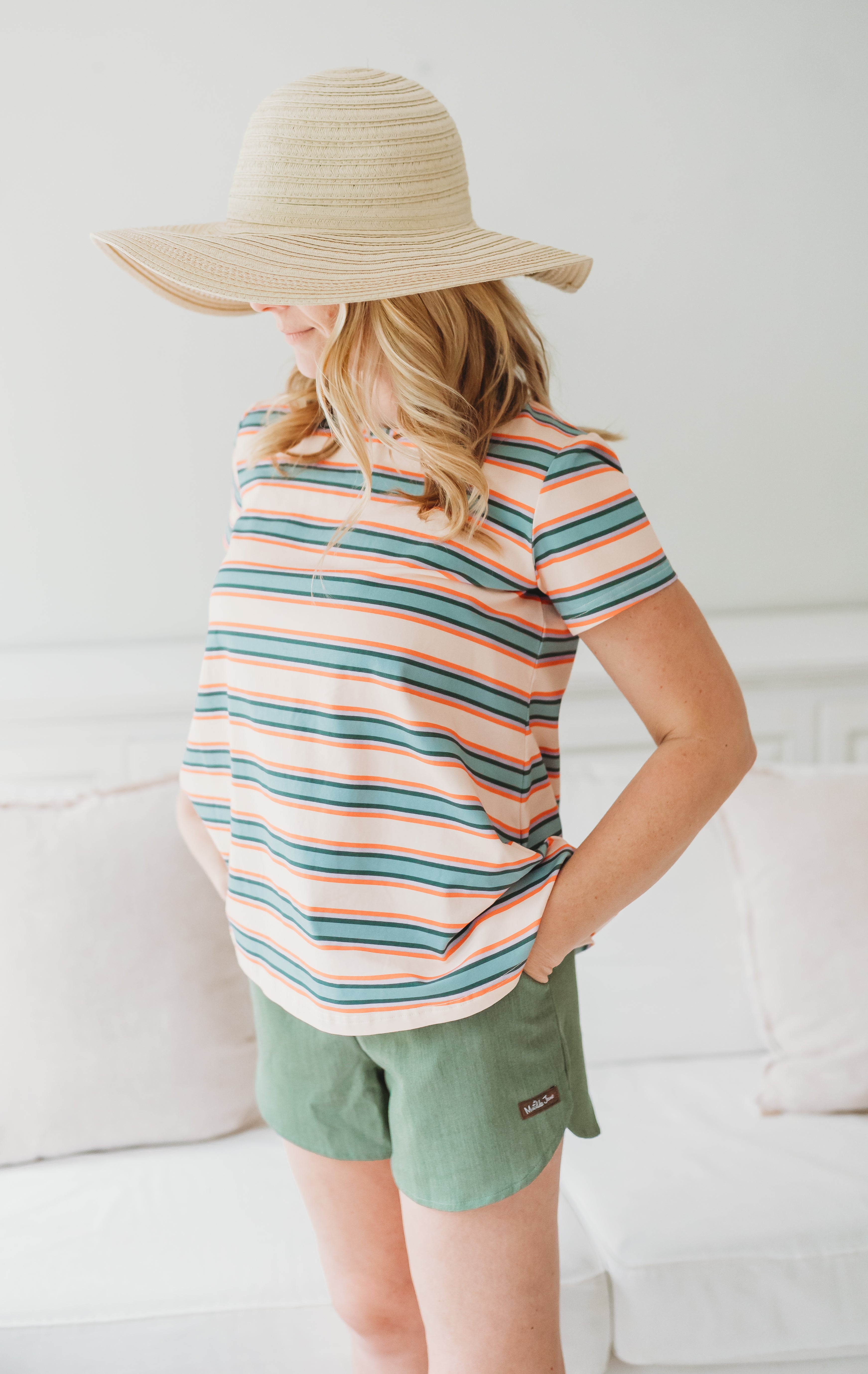 Women's Top | Stripe It Retro (Pre-Order)
