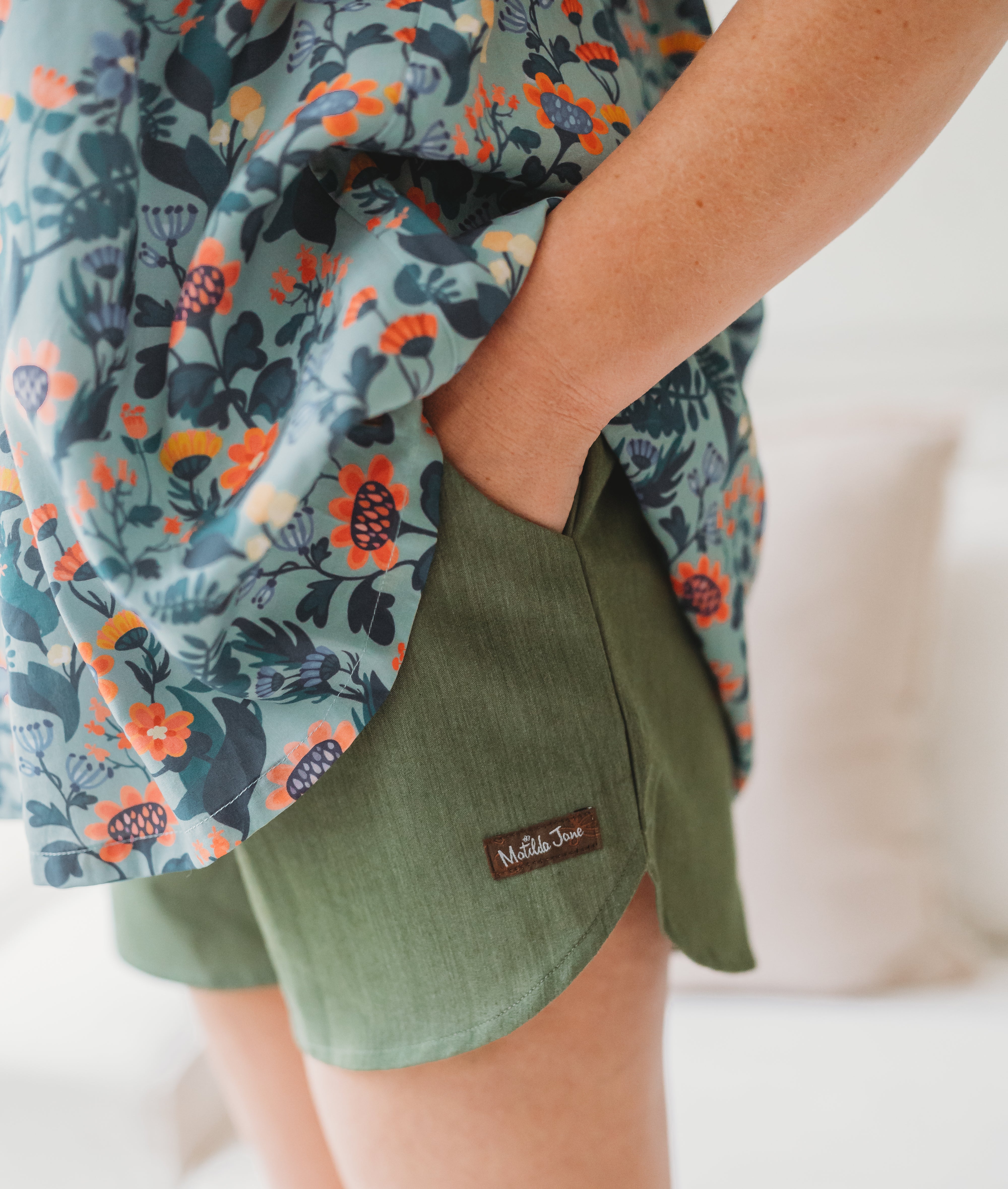 Women's Shorts | Mossy Breeze (Pre-Order)