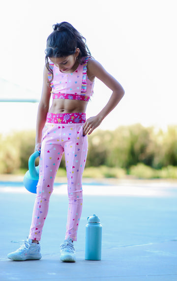 Spread The Love Active Crop Top