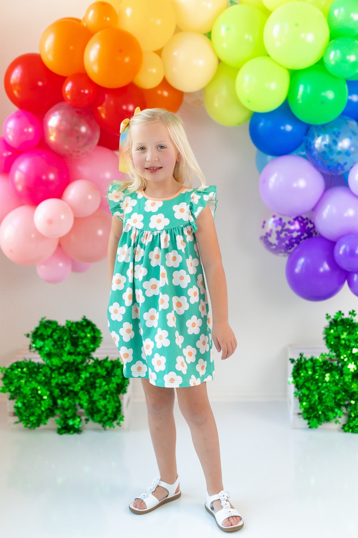 Shamrock Blooms Pearl Dress