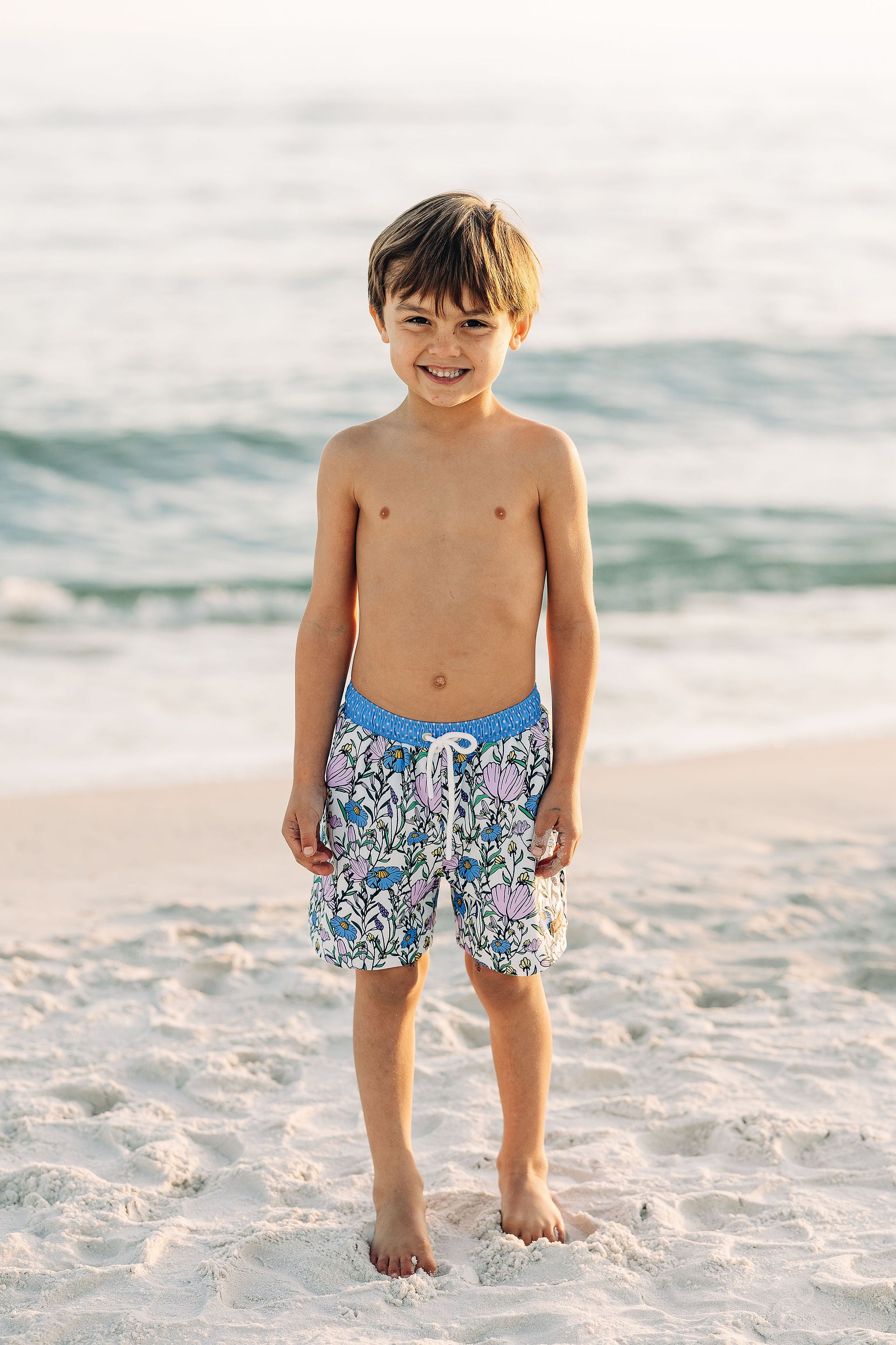 Sandcastle Shores Boy's Swim Trunks