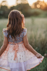 Enchanted Oasis Tiered Shimmer Dress