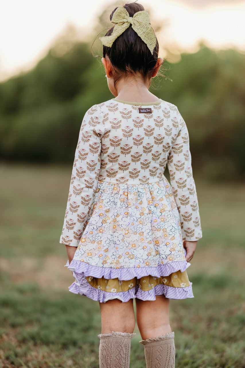 Double Ruffle Dress Whimsical Wonderer