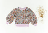 Puff Sleeve Sweater - Enchanted Oasis