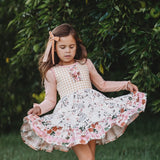 Peachy Pumkin Pal Ruffle Tee