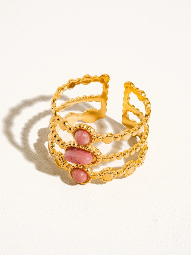 Rosette Crown Ring