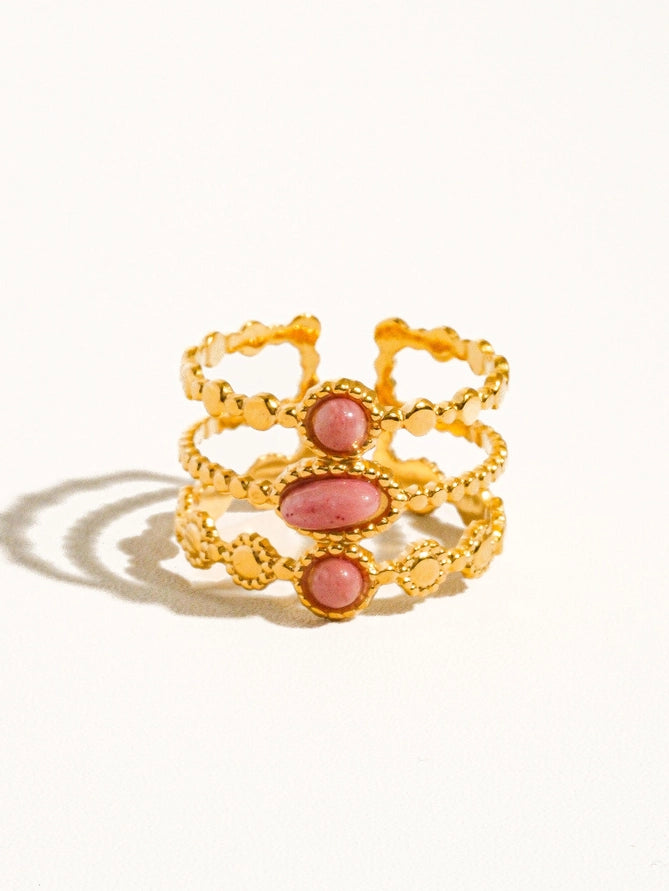 Rosette Crown Ring