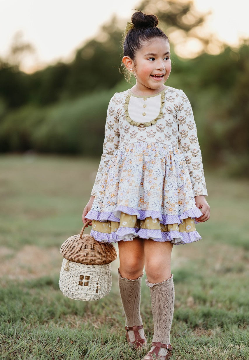 Double Ruffle Dress Whimsical Wonderer