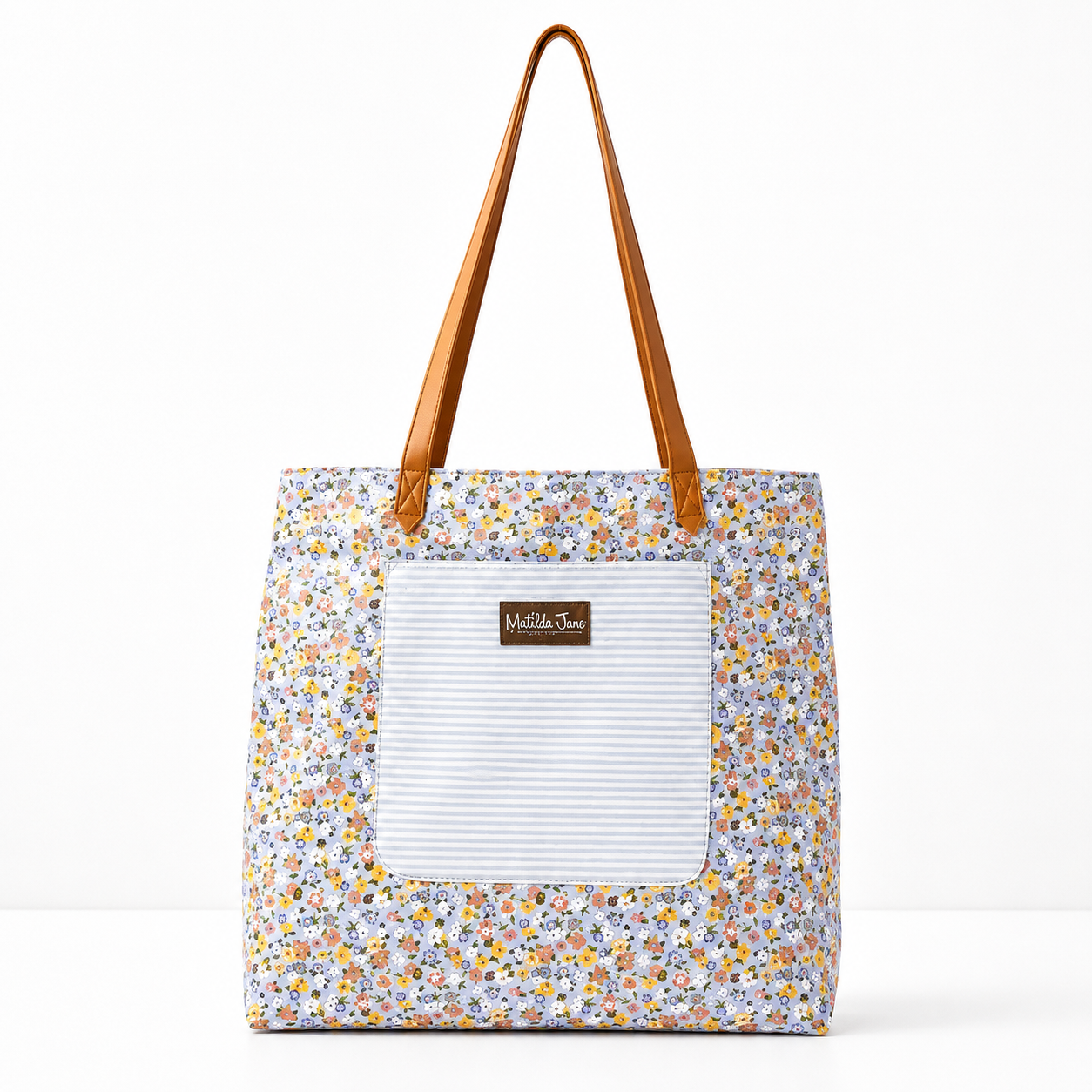 Botanical Floral Tote Bag