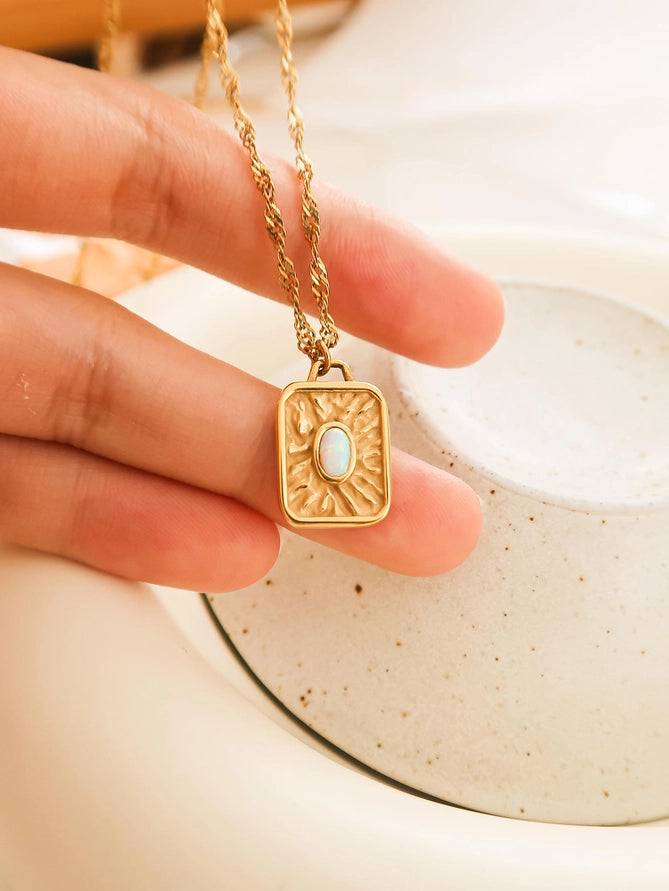 Solstice Opal Necklace