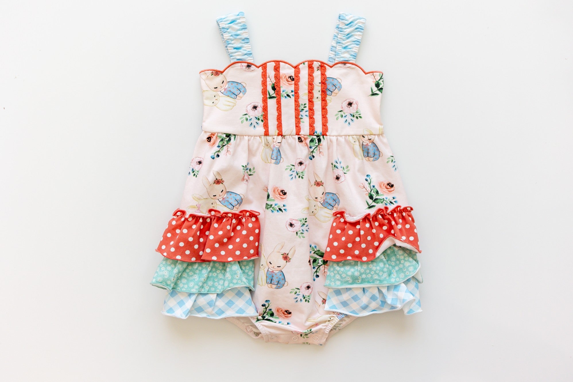 Some Bunny Loves You Bubble Romper (Pre-Order)