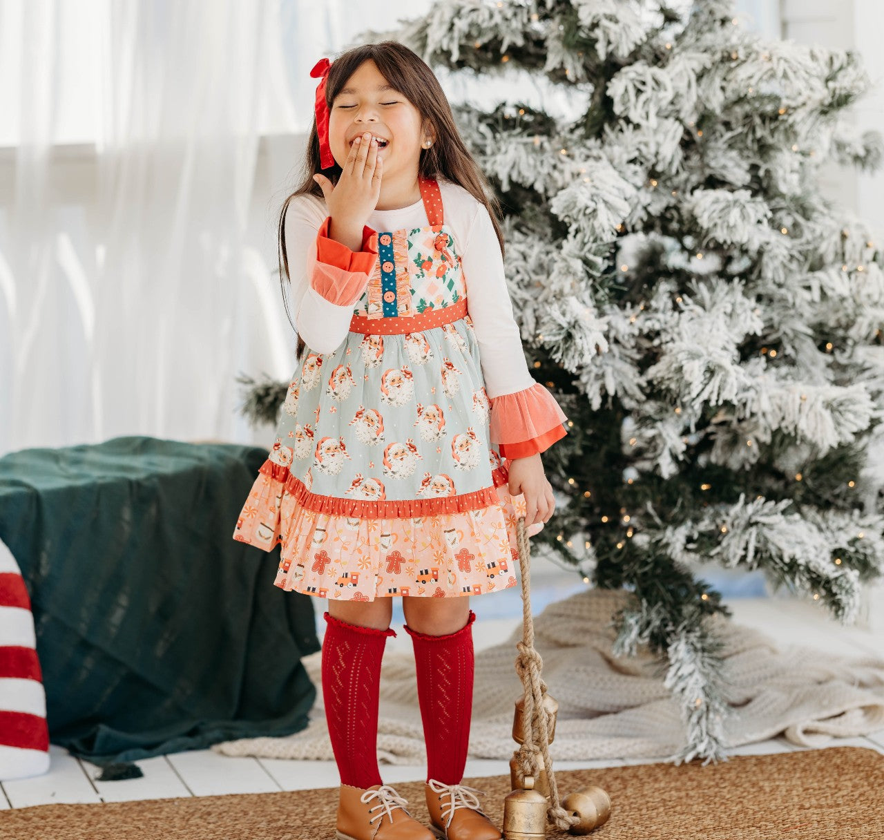 Knot Dress Holiday Cheer
