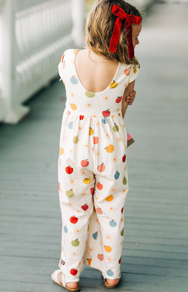 School House Rock Wide-Leg Romper