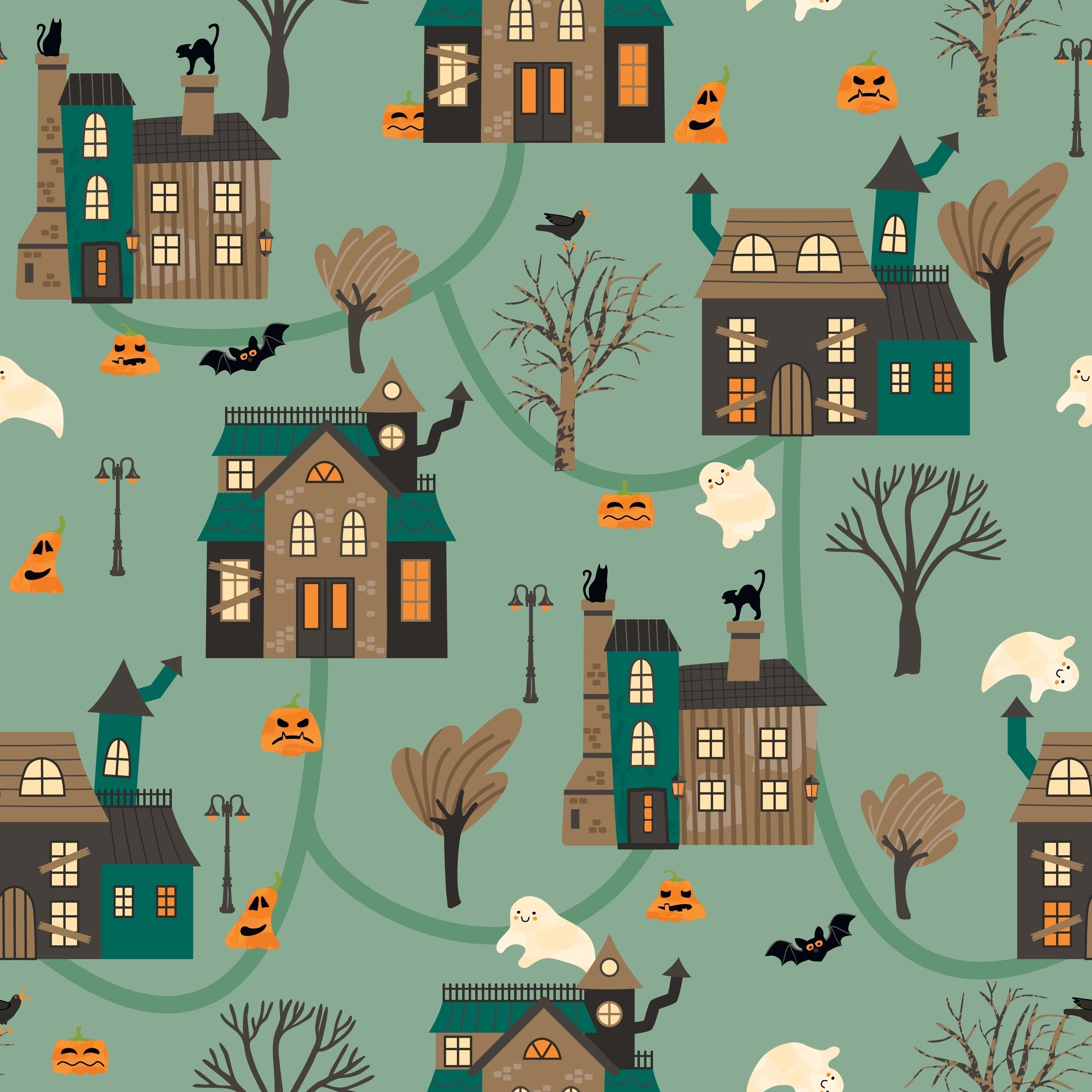 Little Haunts Lane Hooded Dress (Pre-Order)