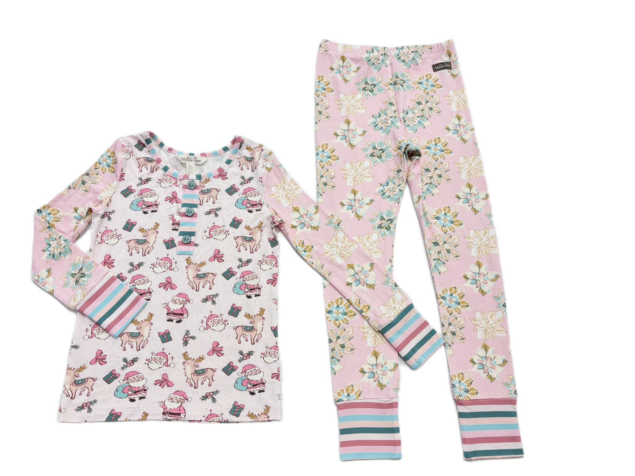 Santas Sugarplum Fitted Lounge Set (Pre-Order)