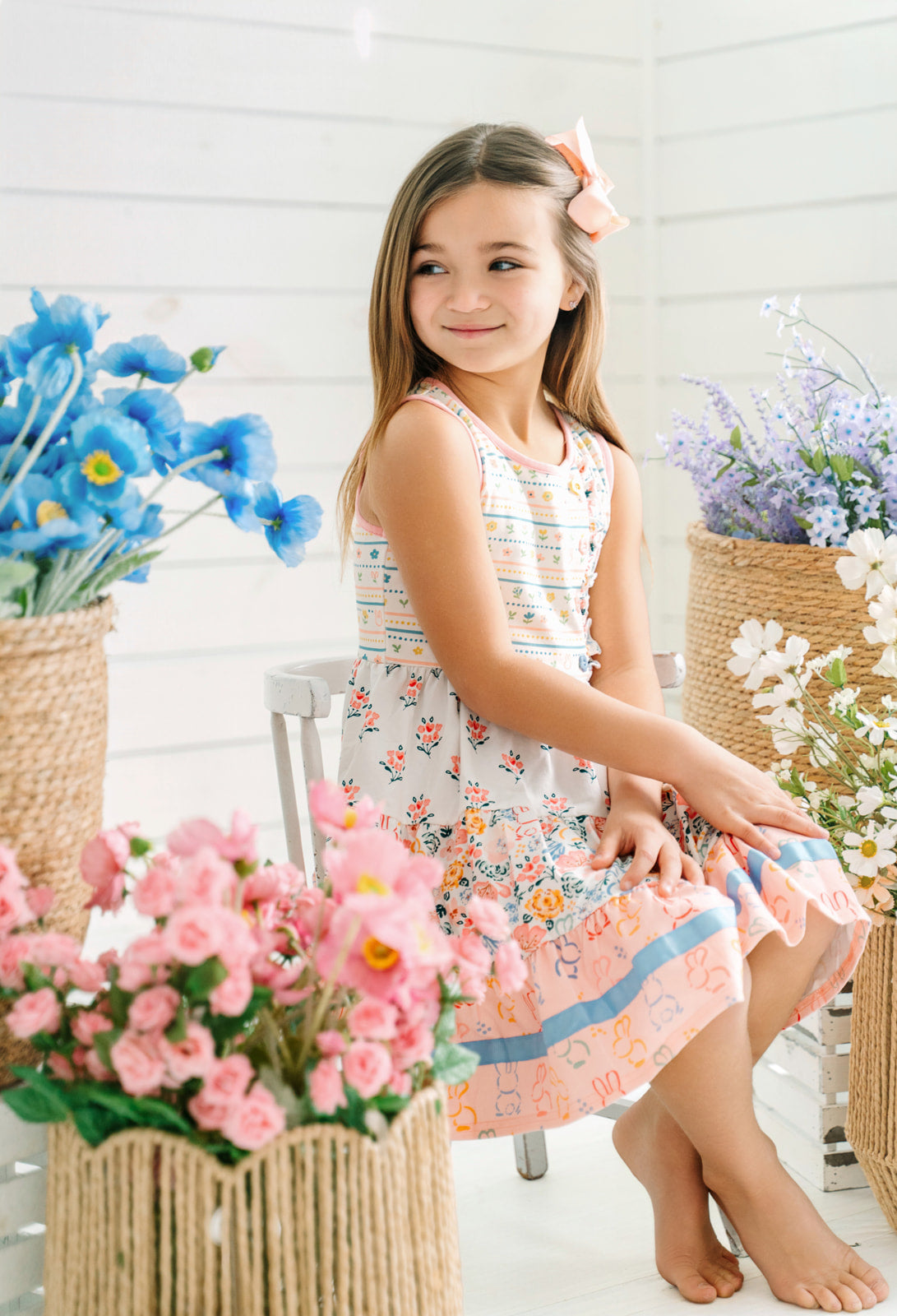 Hippity Hop Garden Panel Dress