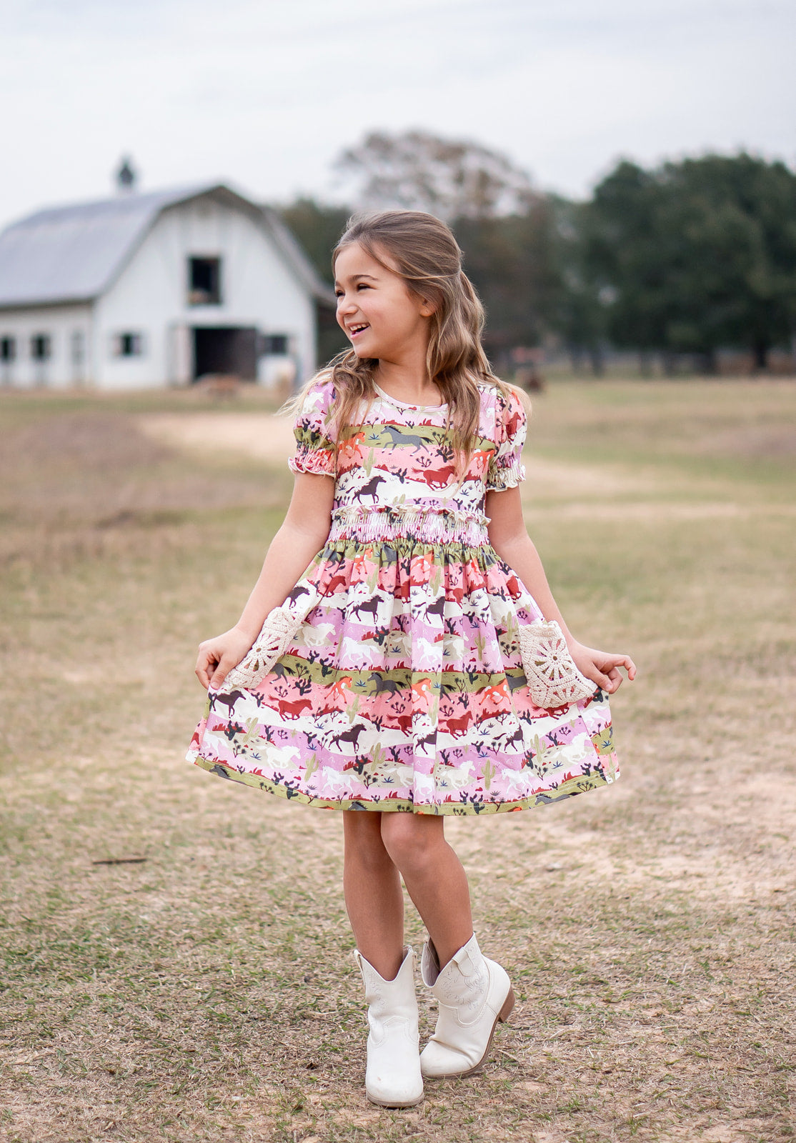 Model is wearing a 6Y