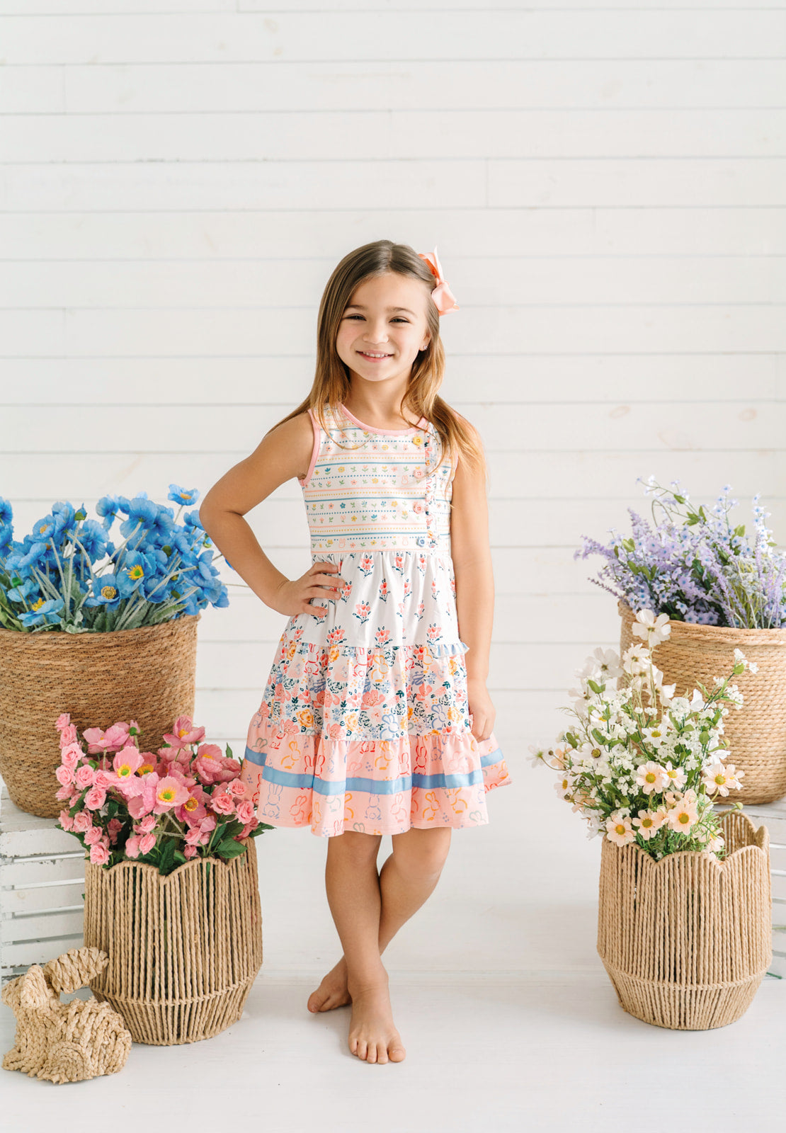 Hippity Hop Garden Panel Dress