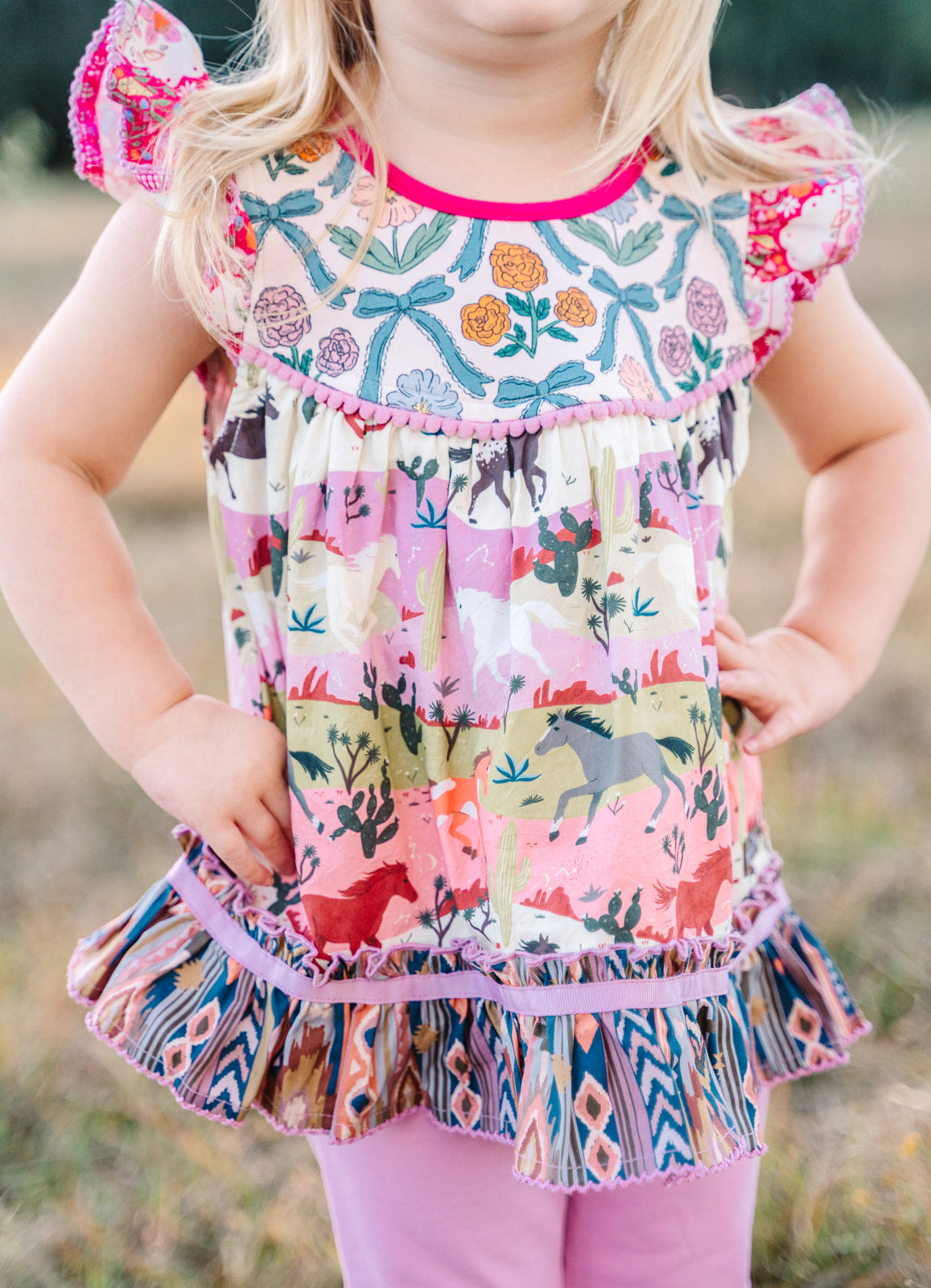 Sunset Stampede Tunic