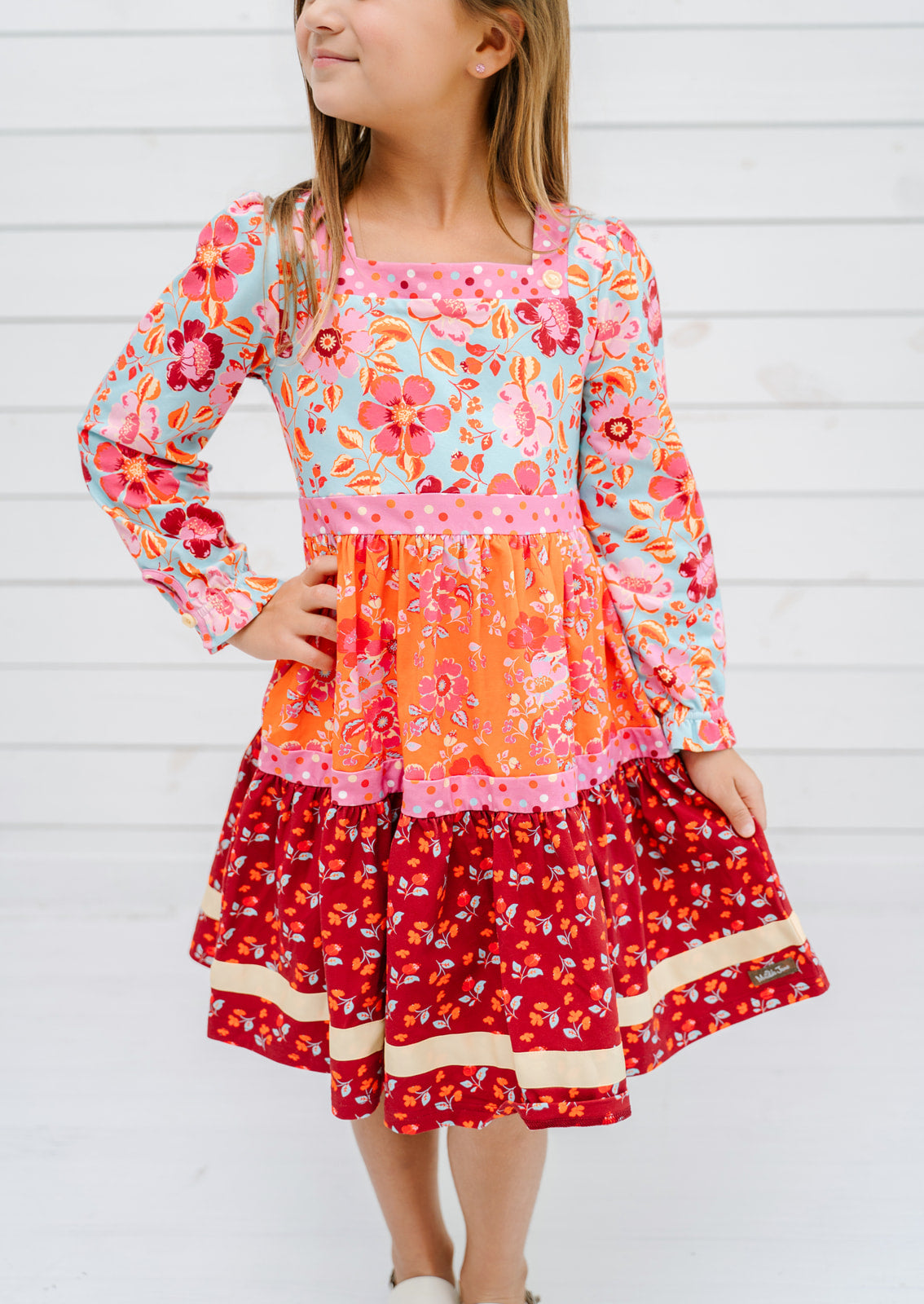 Autumn Story Panel Dress (Pre-Order)