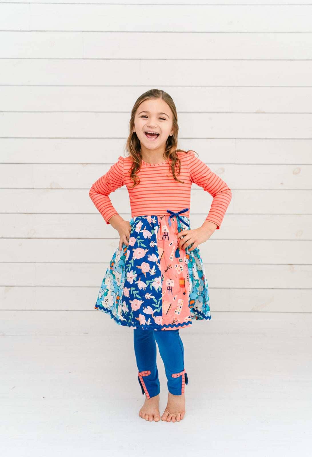 Little Artist Panel Dress – Matilda Jane Clothing