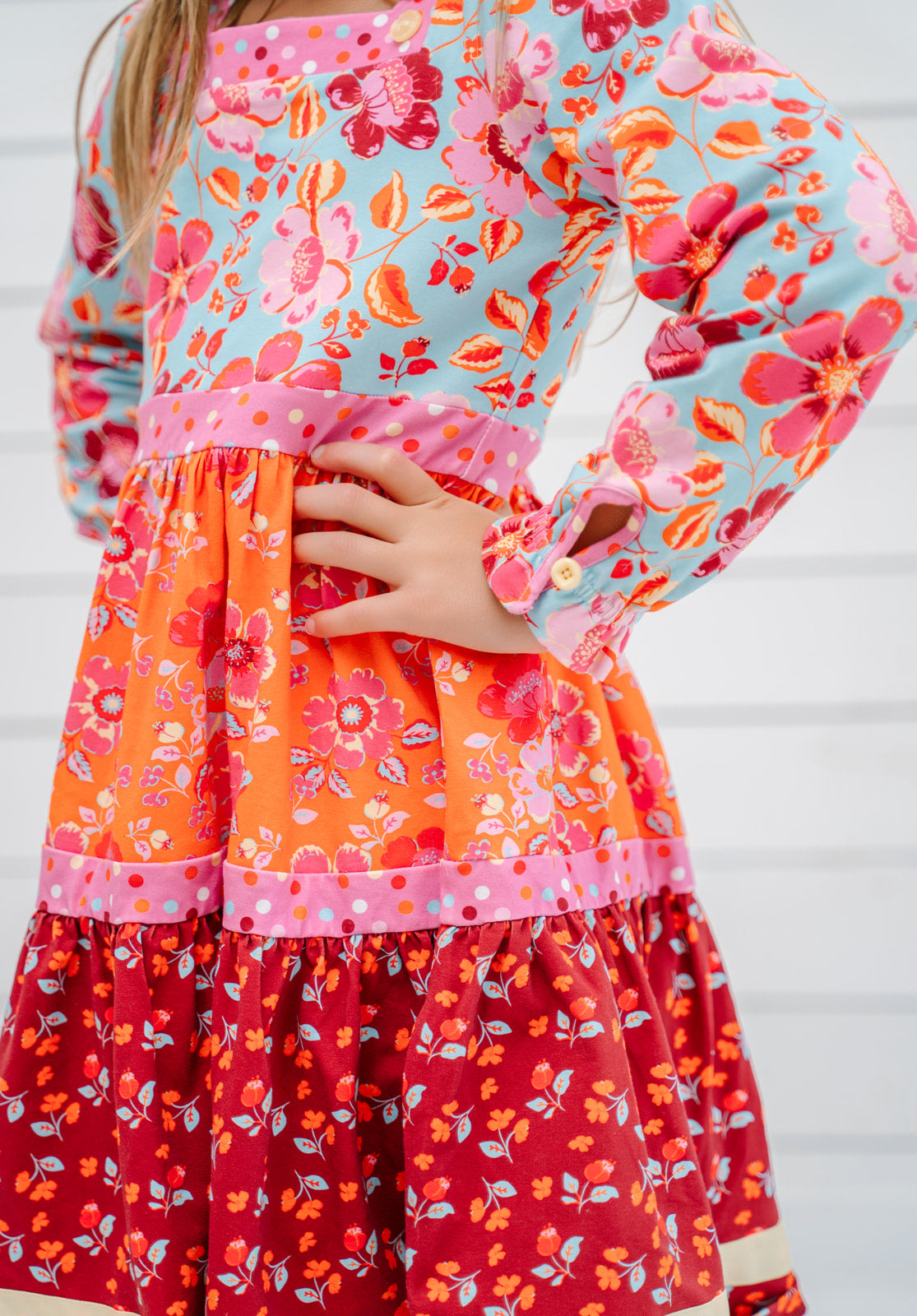 Autumn Story Panel Dress (Pre-Order)