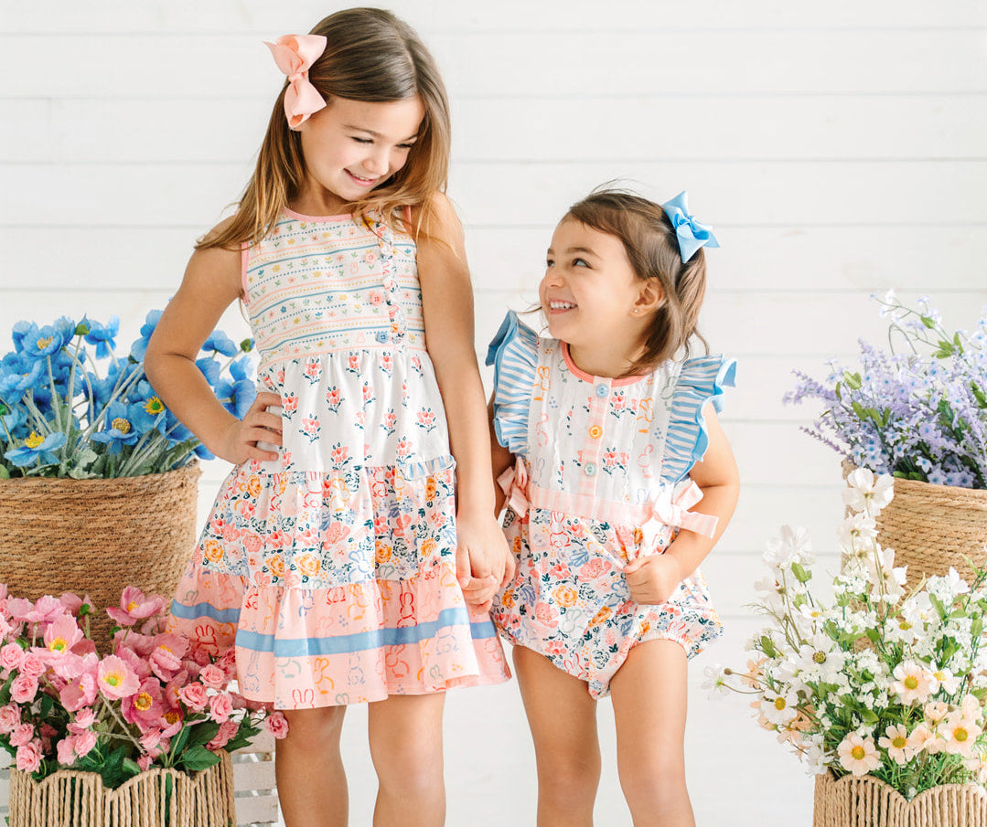 Hippity Hop Garden Bubble Romper (Pre-Order)