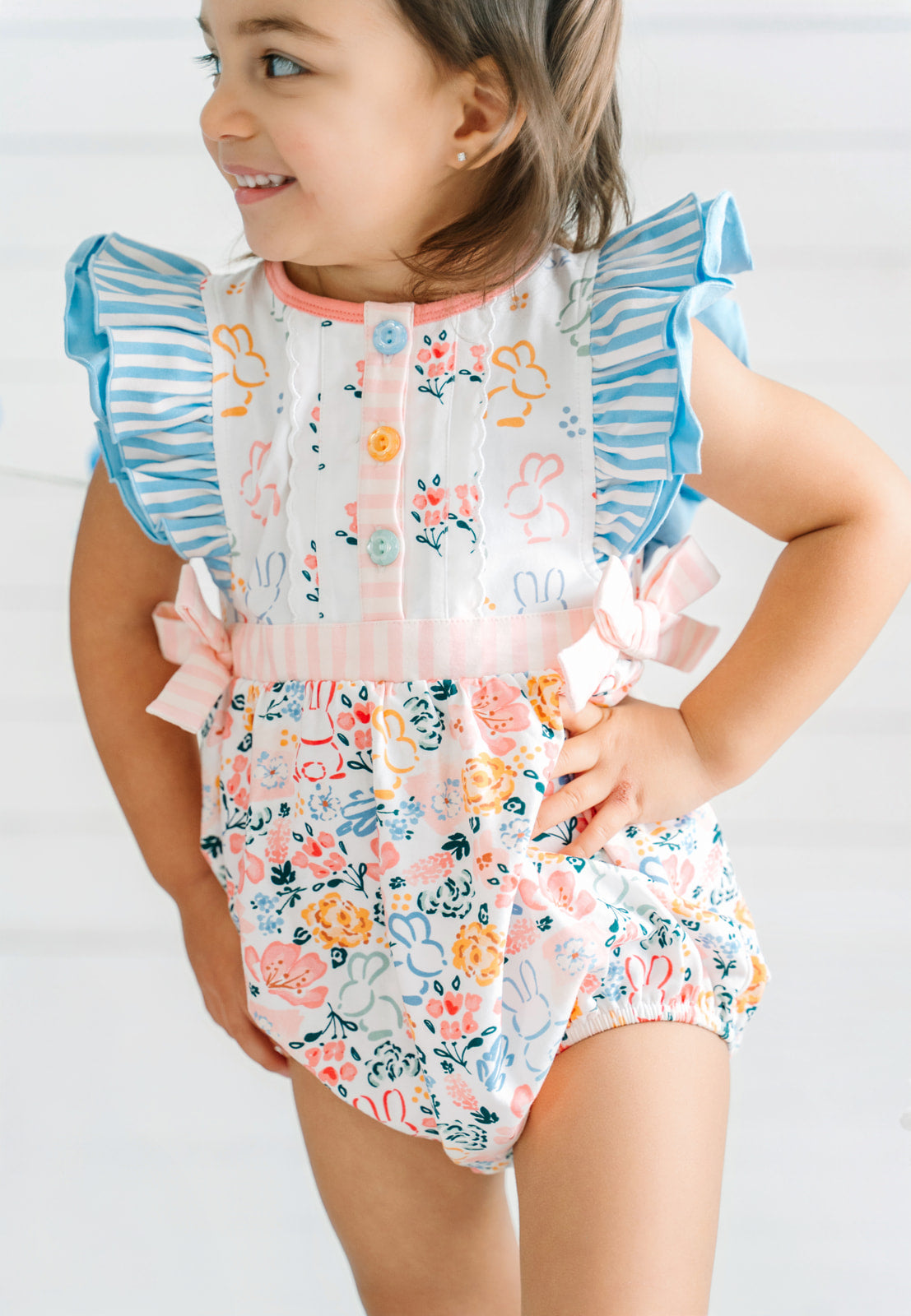 Hippity Hop Garden Bubble Romper (Pre-Order)