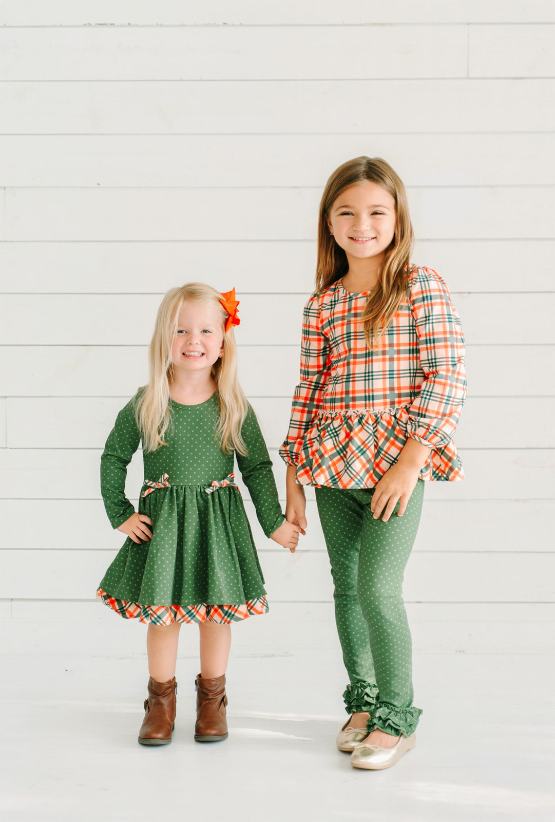 Holly & Plaid Dress (Pre-Order)