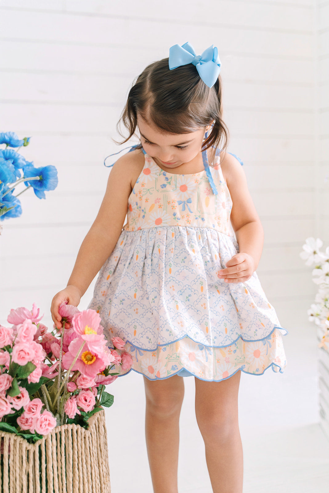 Patchwork Picnic Bubble Romper (Pre-Order)