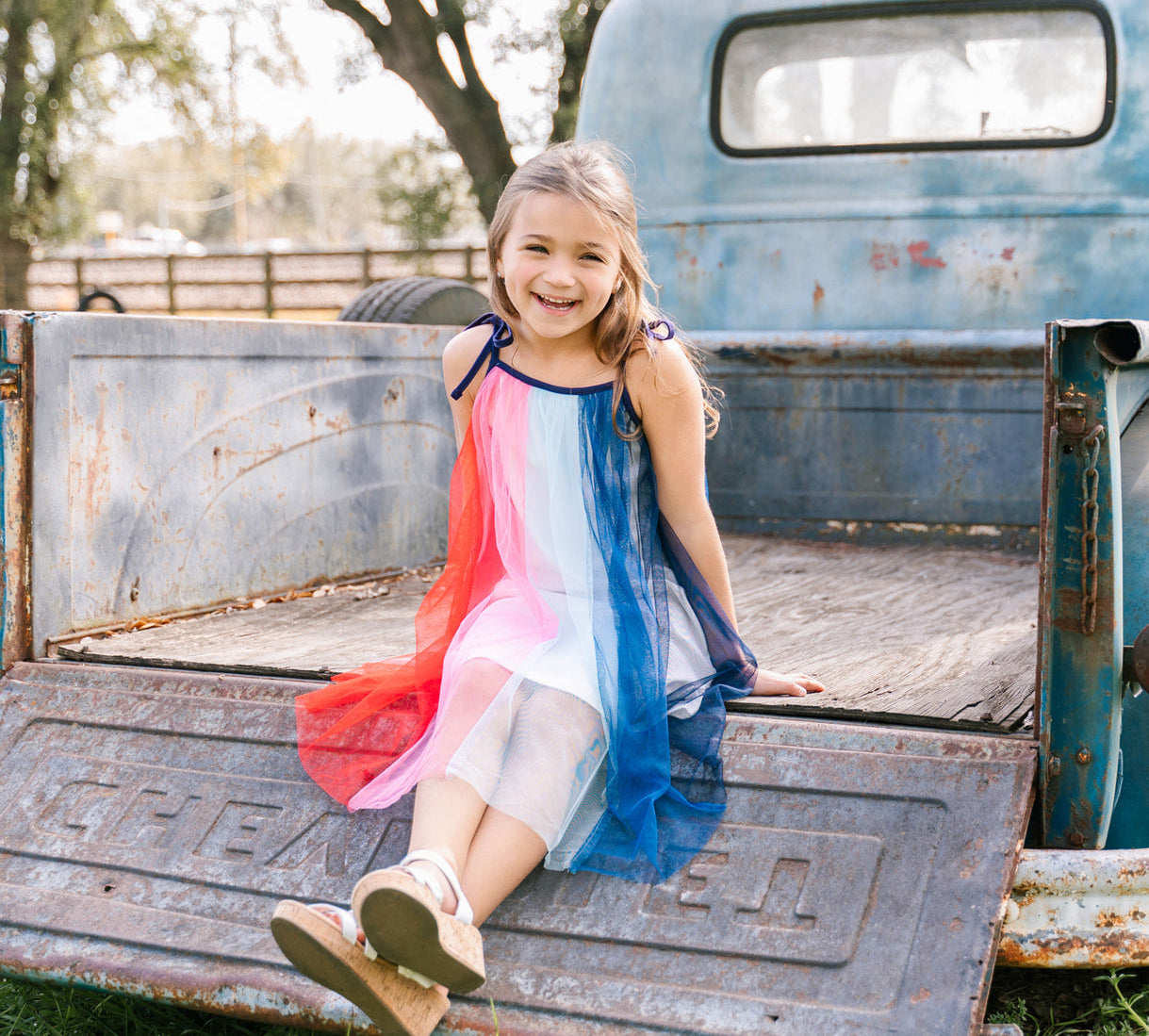 Stars In Bloom Tulle Dress