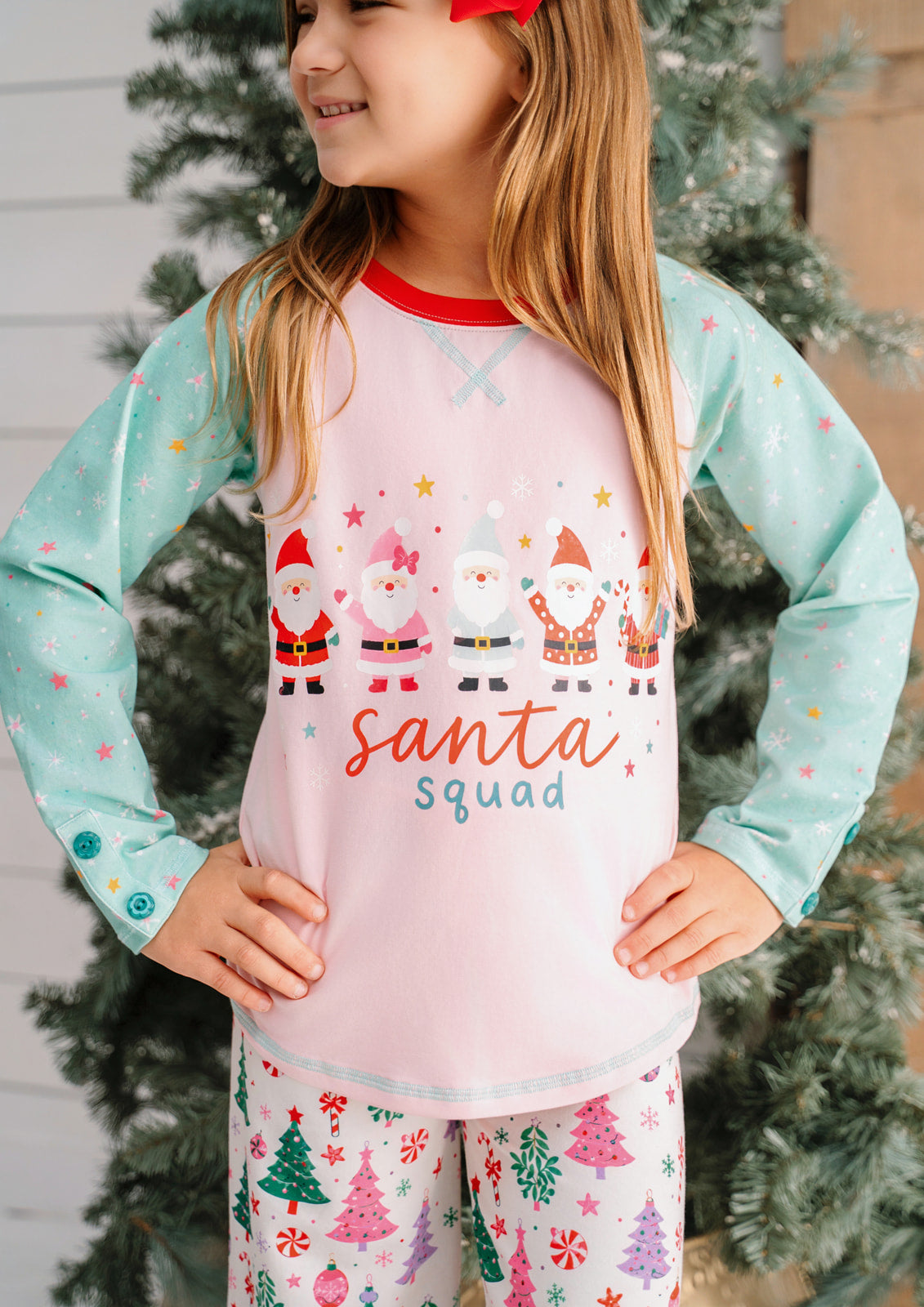 Santa Squad Raglan Tee (Pre-Order)