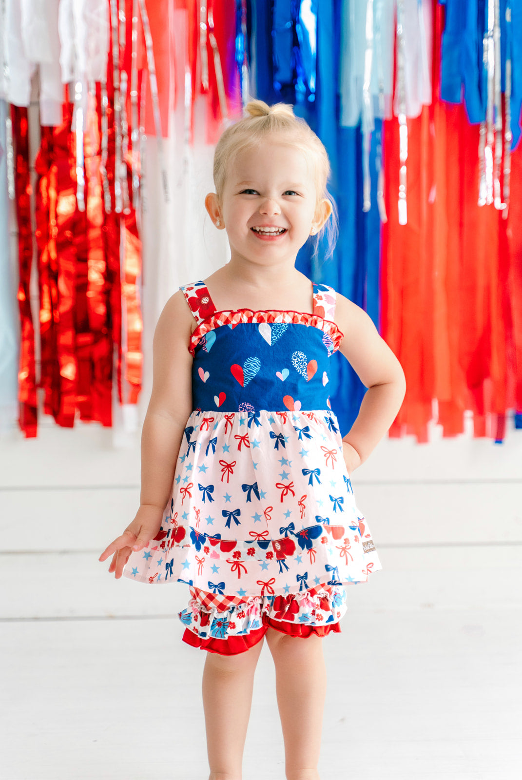 Little Liberty Picnic Ruffle Shorties (Pre-Order)
