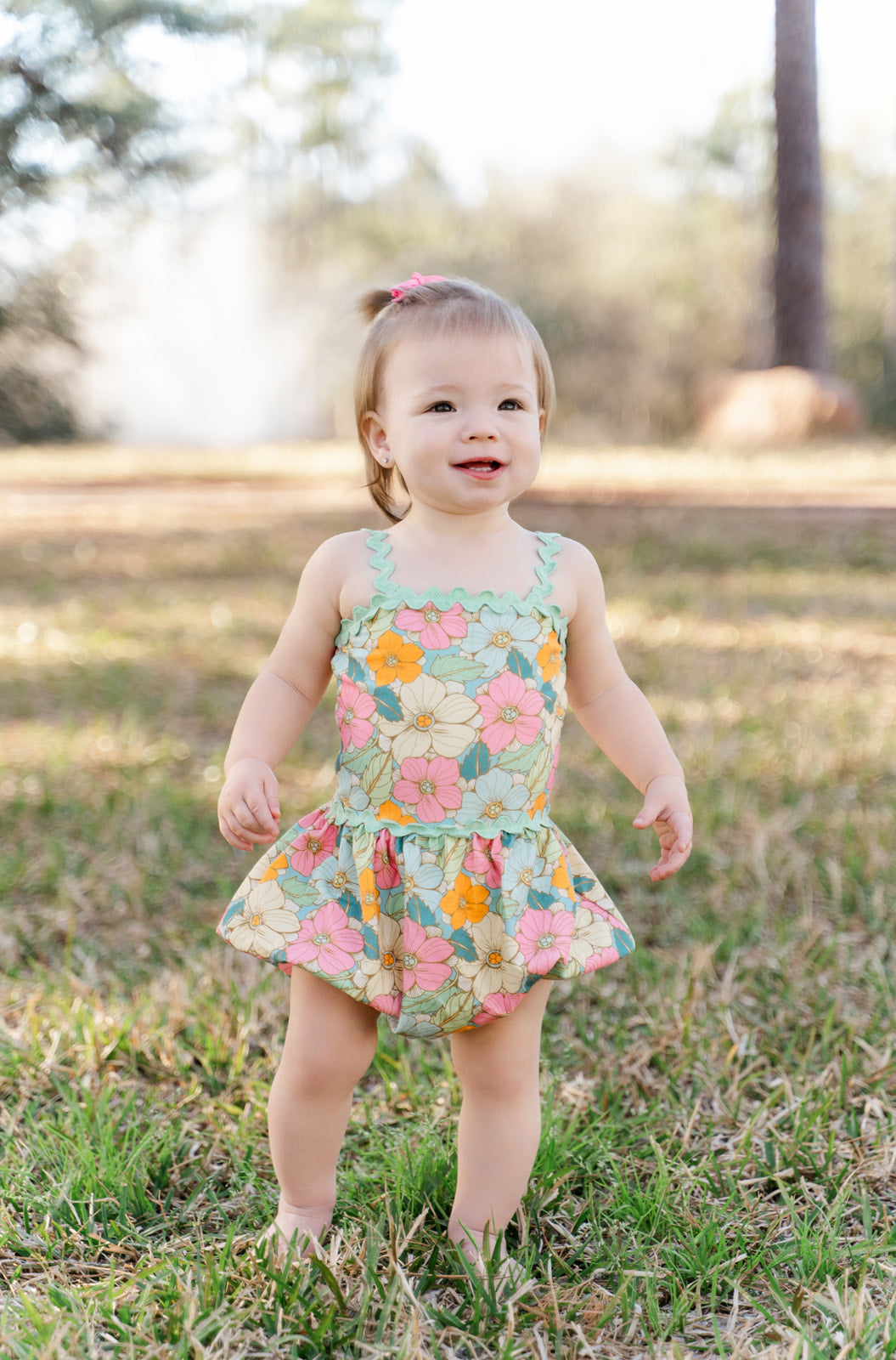 Heirloom Meadow Bubble Romper (Pre-Order)