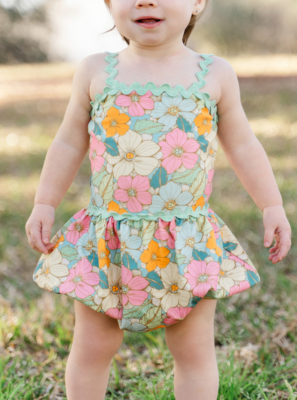Heirloom Meadow Bubble Romper (Pre-Order)