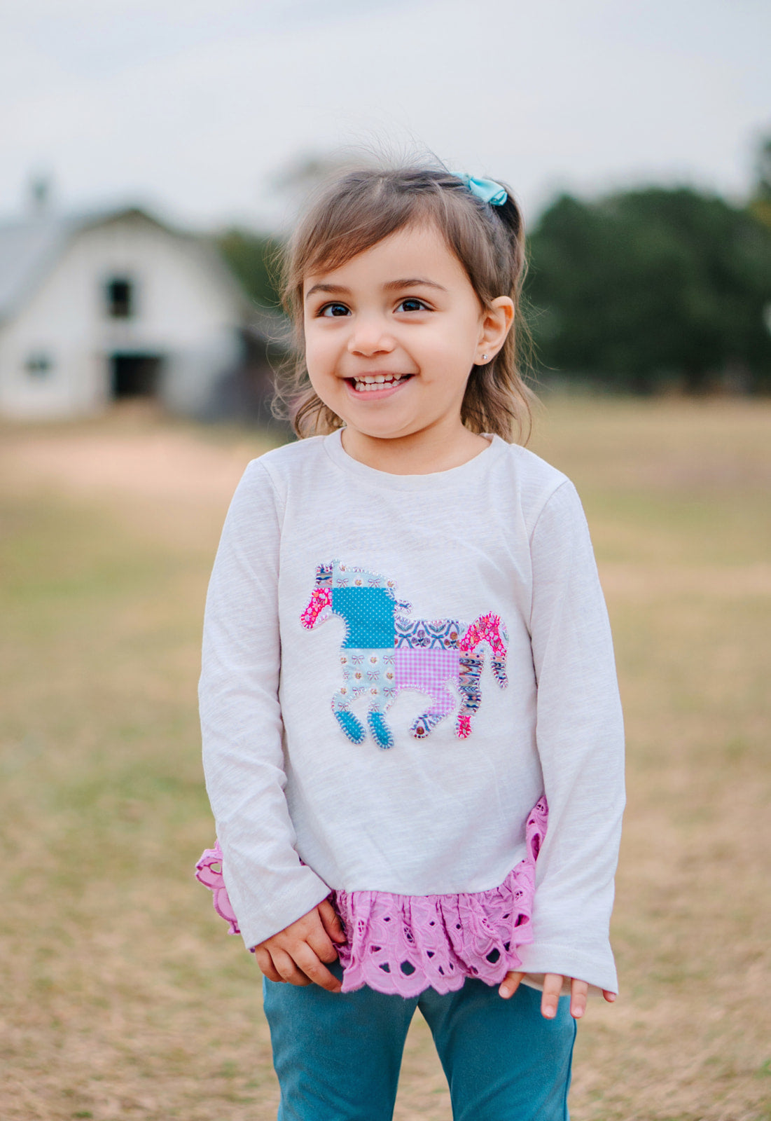 Little Lasso Eyelet Top