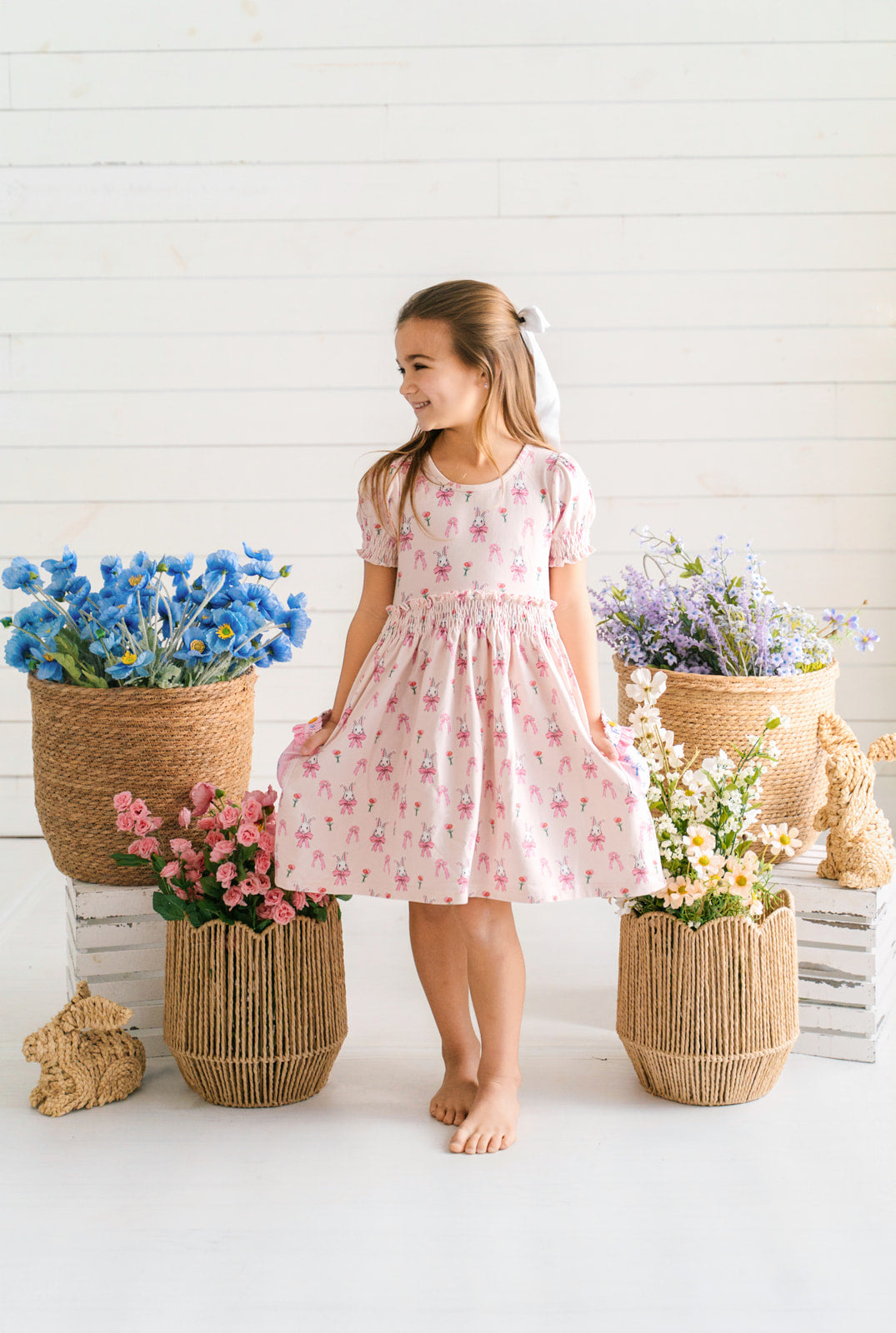 Bloom & Bunny Lap Dress (Pre-Order)