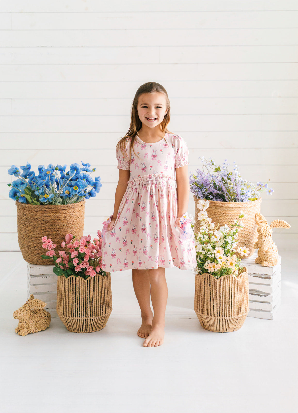 Bloom & Bunny Lap Dress (Pre-Order)