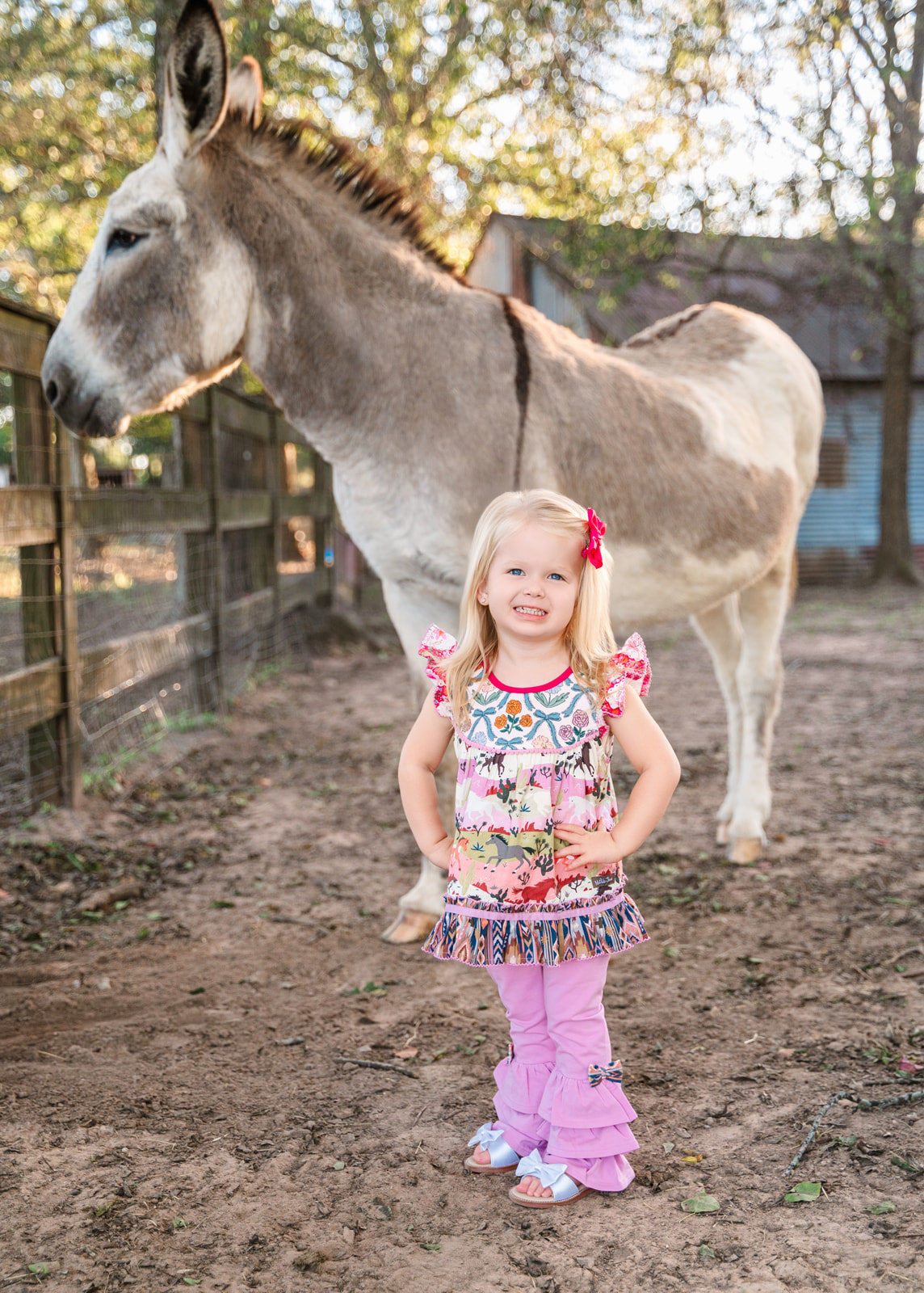 Sunset Stampede Tunic