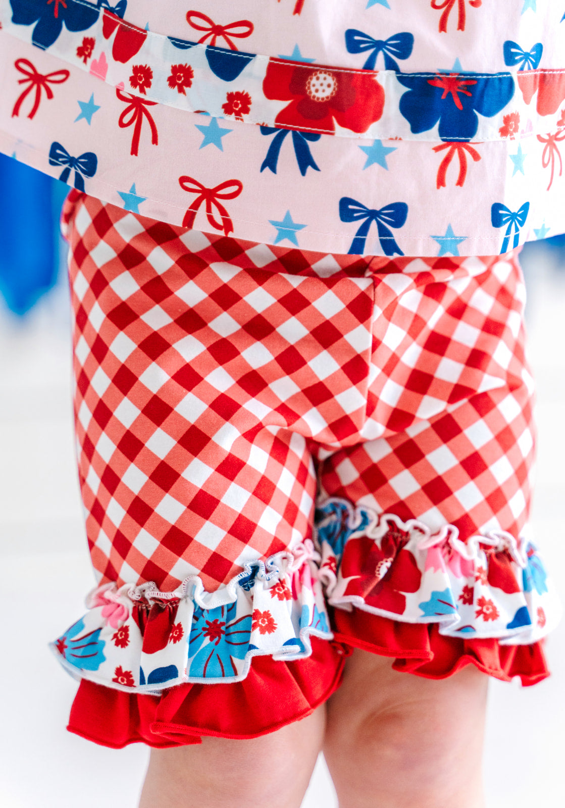Little Liberty Picnic Ruffle Shorties (Pre-Order)